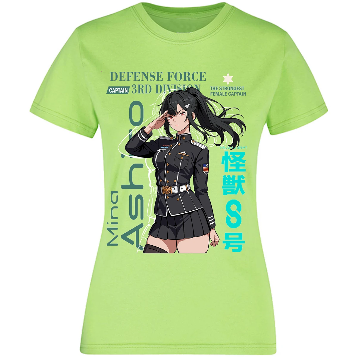 Blusa Kaiju 8 Mina Ashiro Blusa para Mujer 10