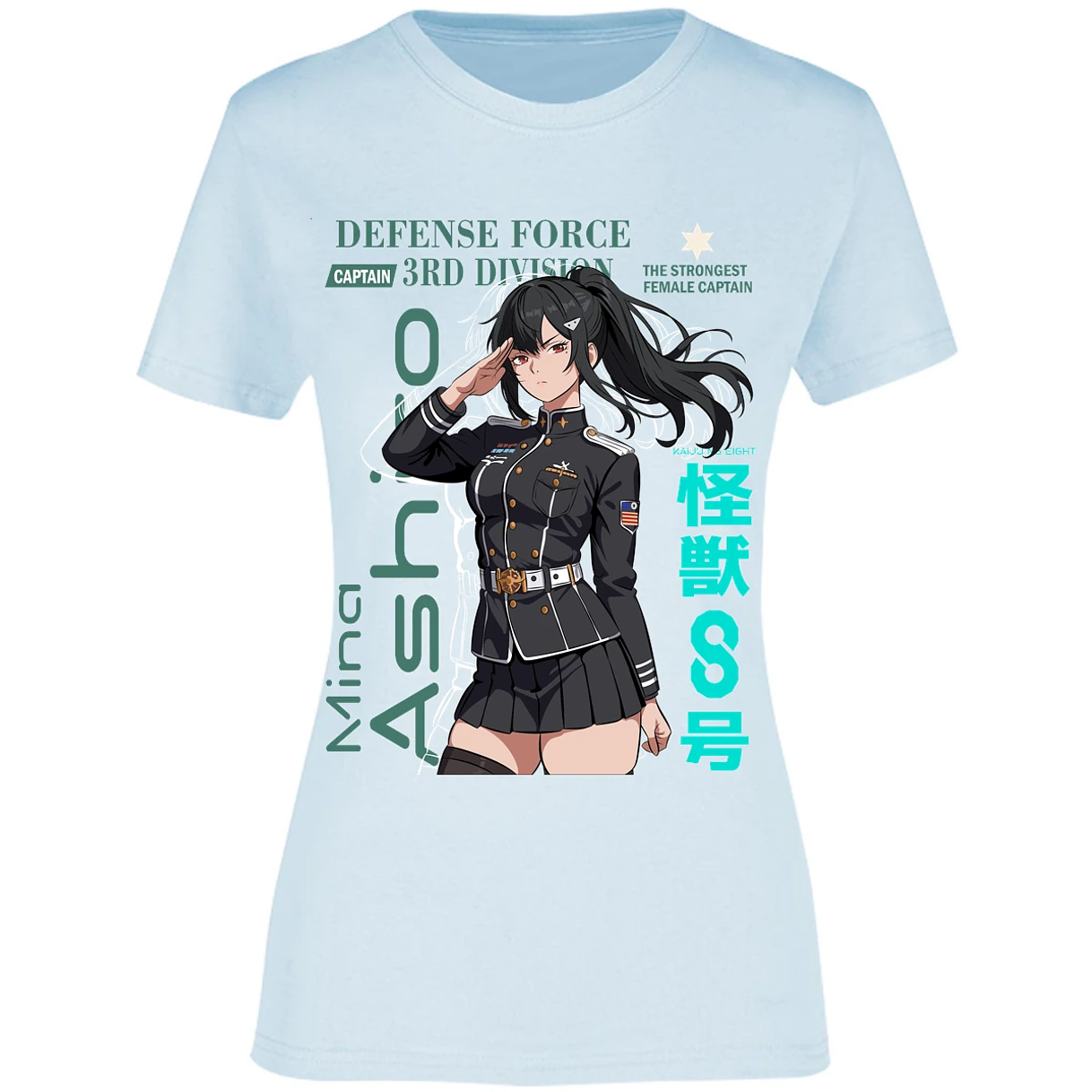 Blusa Kaiju 8 Mina Ashiro Blusa para Mujer 7