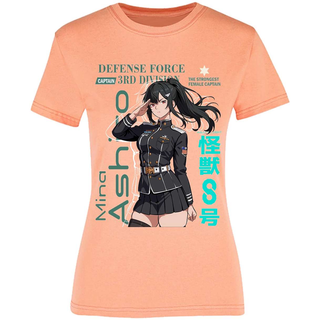 Blusa Kaiju 8 Mina Ashiro Blusa para Mujer 11