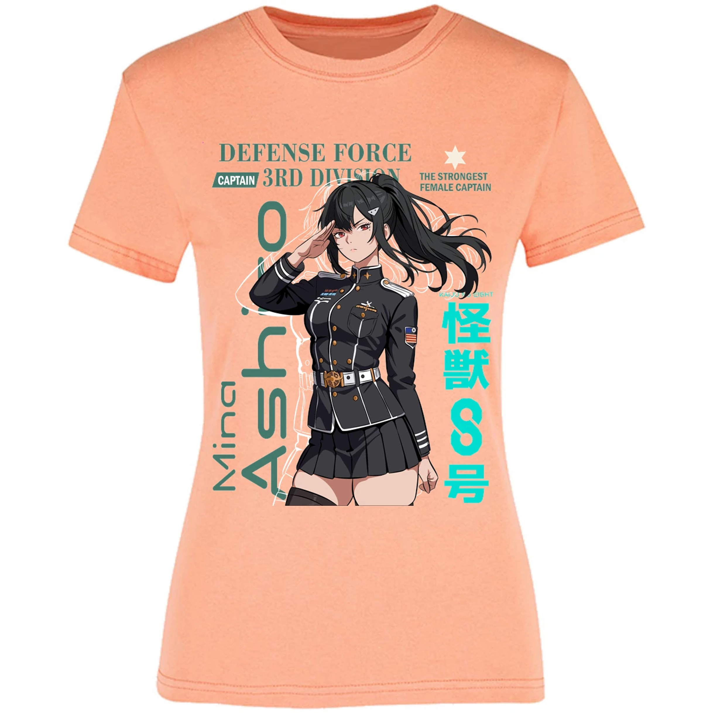 Blusa Kaiju 8 Mina Ashiro Blusa para Mujer 11