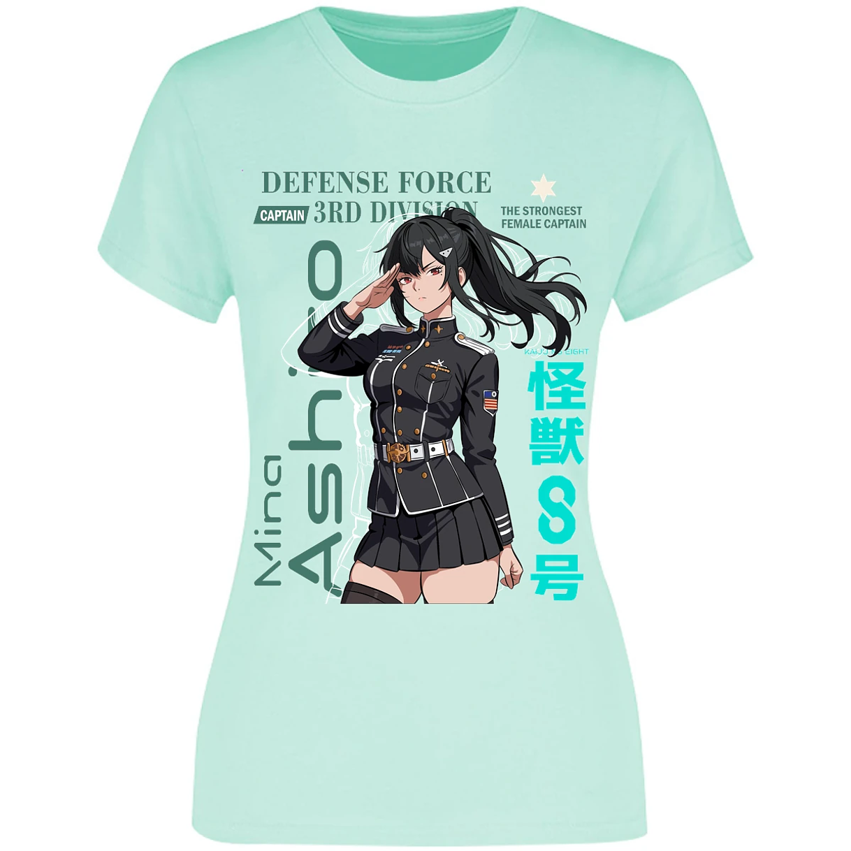 Blusa Kaiju 8 Mina Ashiro Blusa para Mujer 16