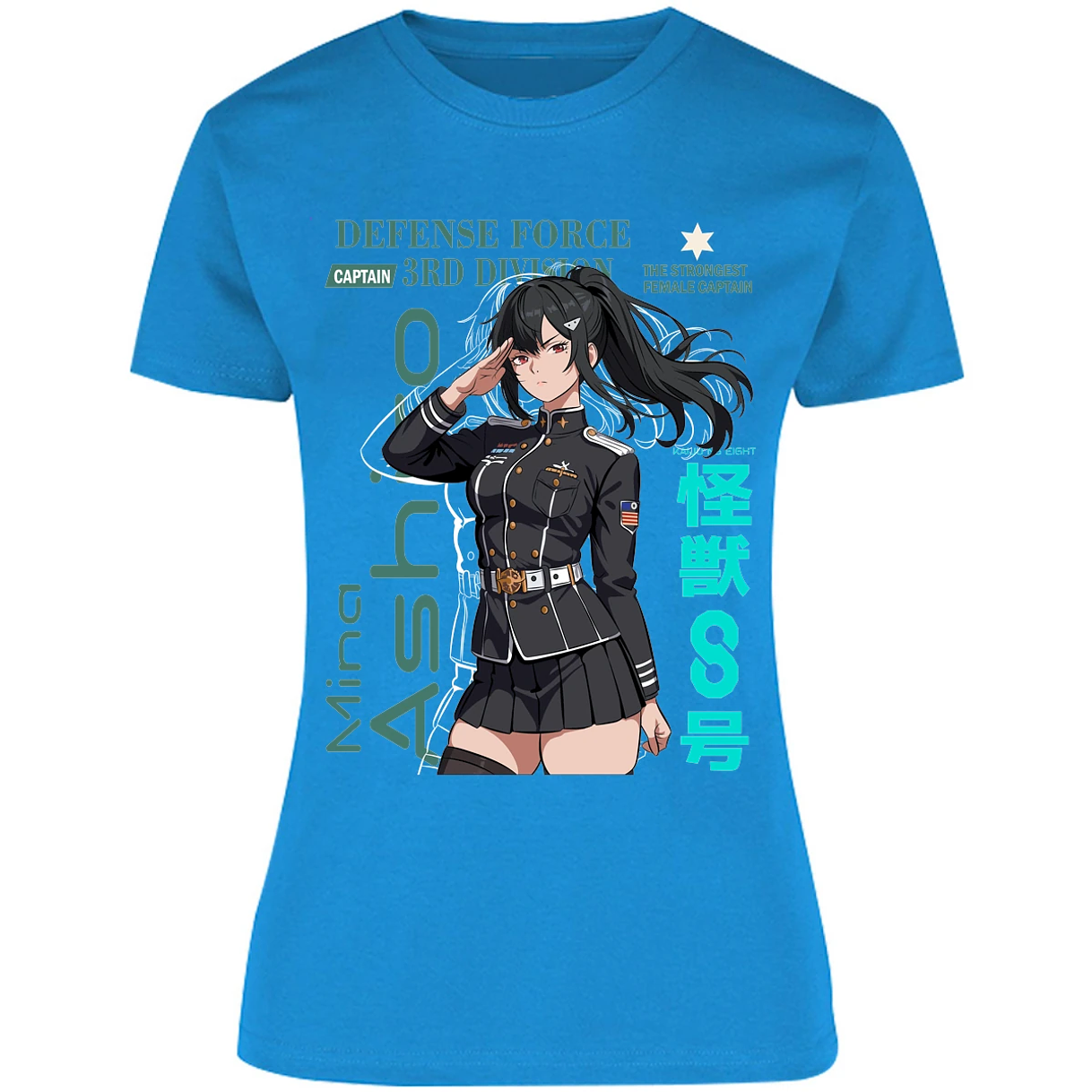 Blusa Kaiju 8 Mina Ashiro Blusa para Mujer 17