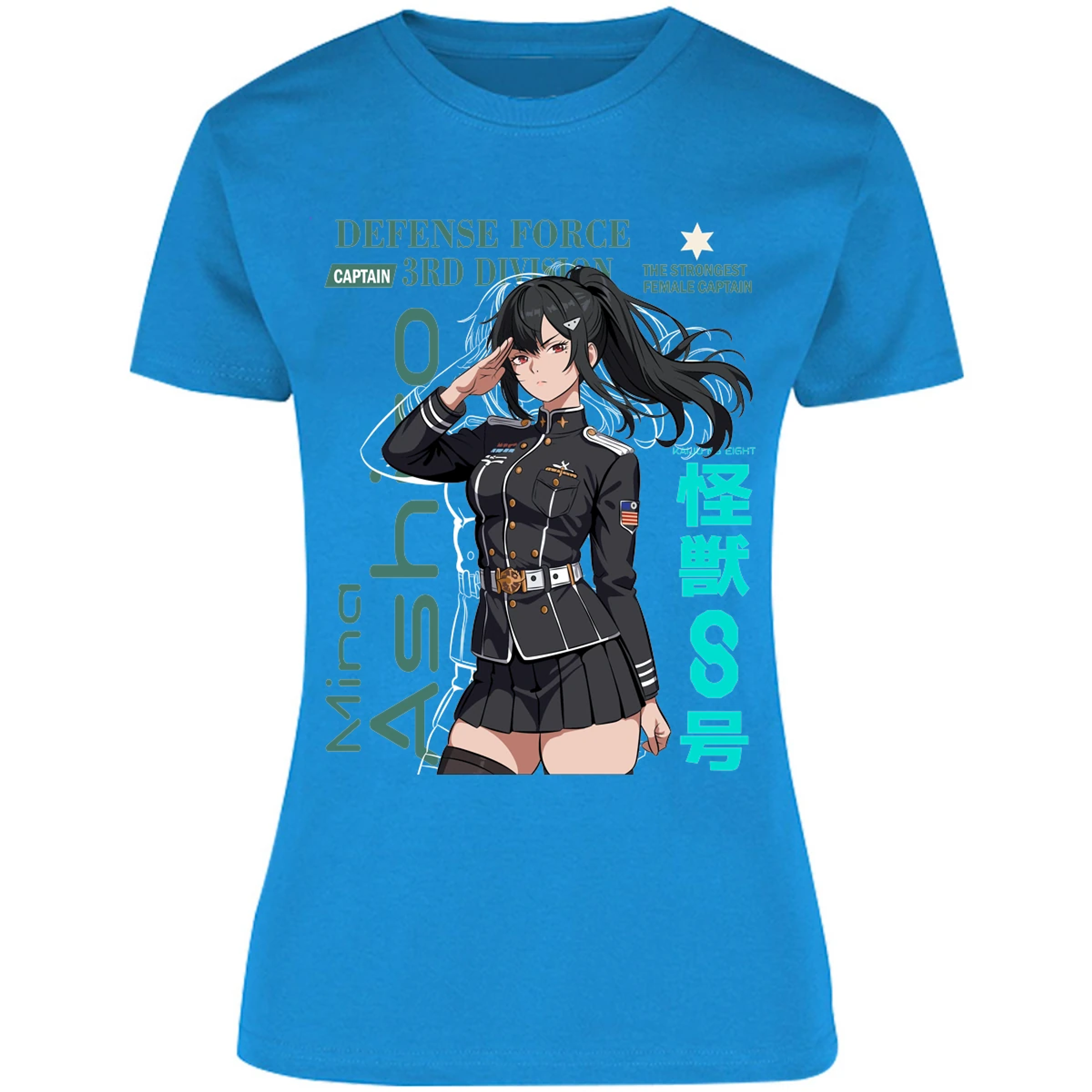 Blusa Kaiju 8 Mina Ashiro Blusa para Mujer 17