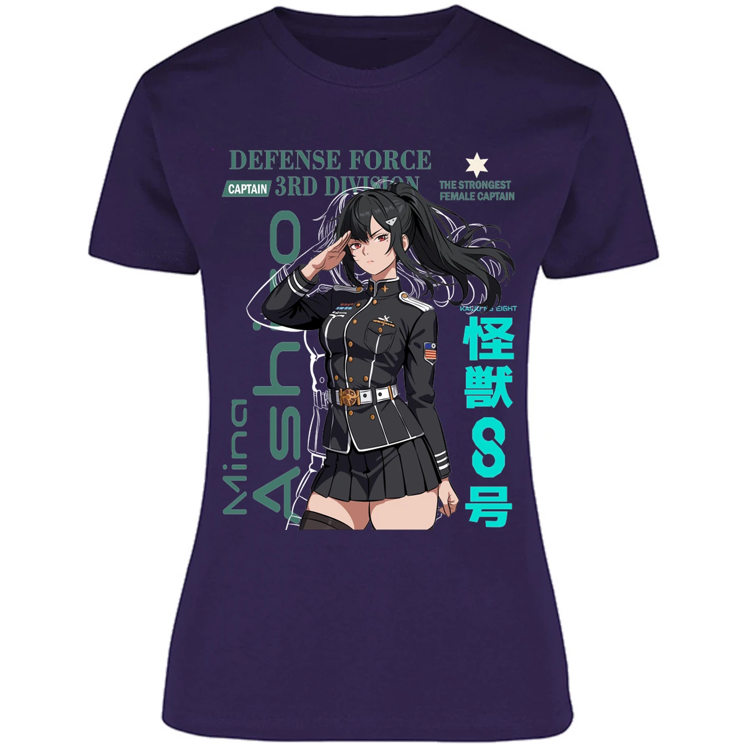 Blusa Kaiju 8 Mina Ashiro Blusa para Mujer 18
