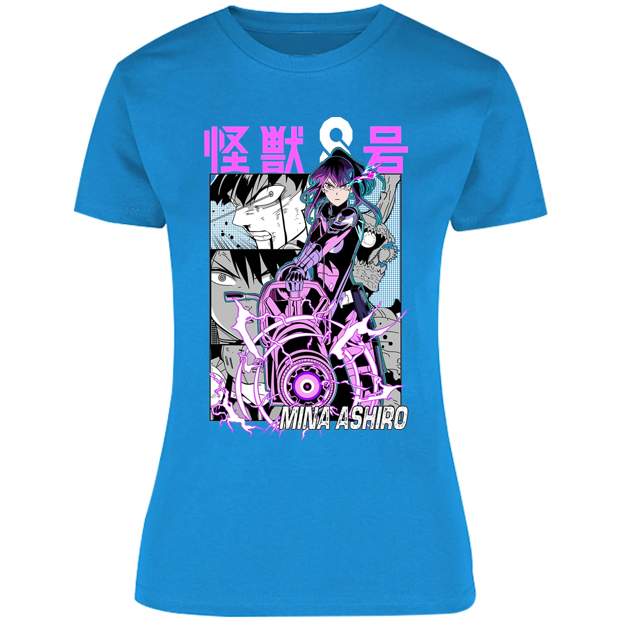 Blusa Kaiju 8 Mina Ashiro Anime Blusa para Mujer 5