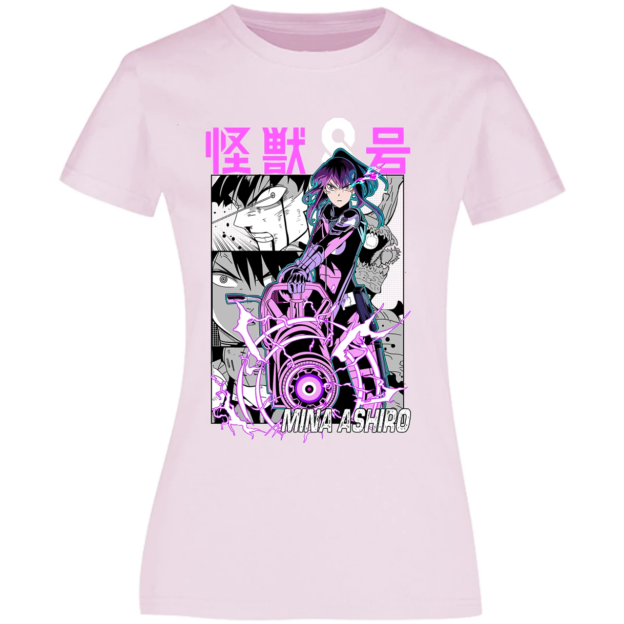 Blusa Kaiju 8 Mina Ashiro Anime Blusa para Mujer 6
