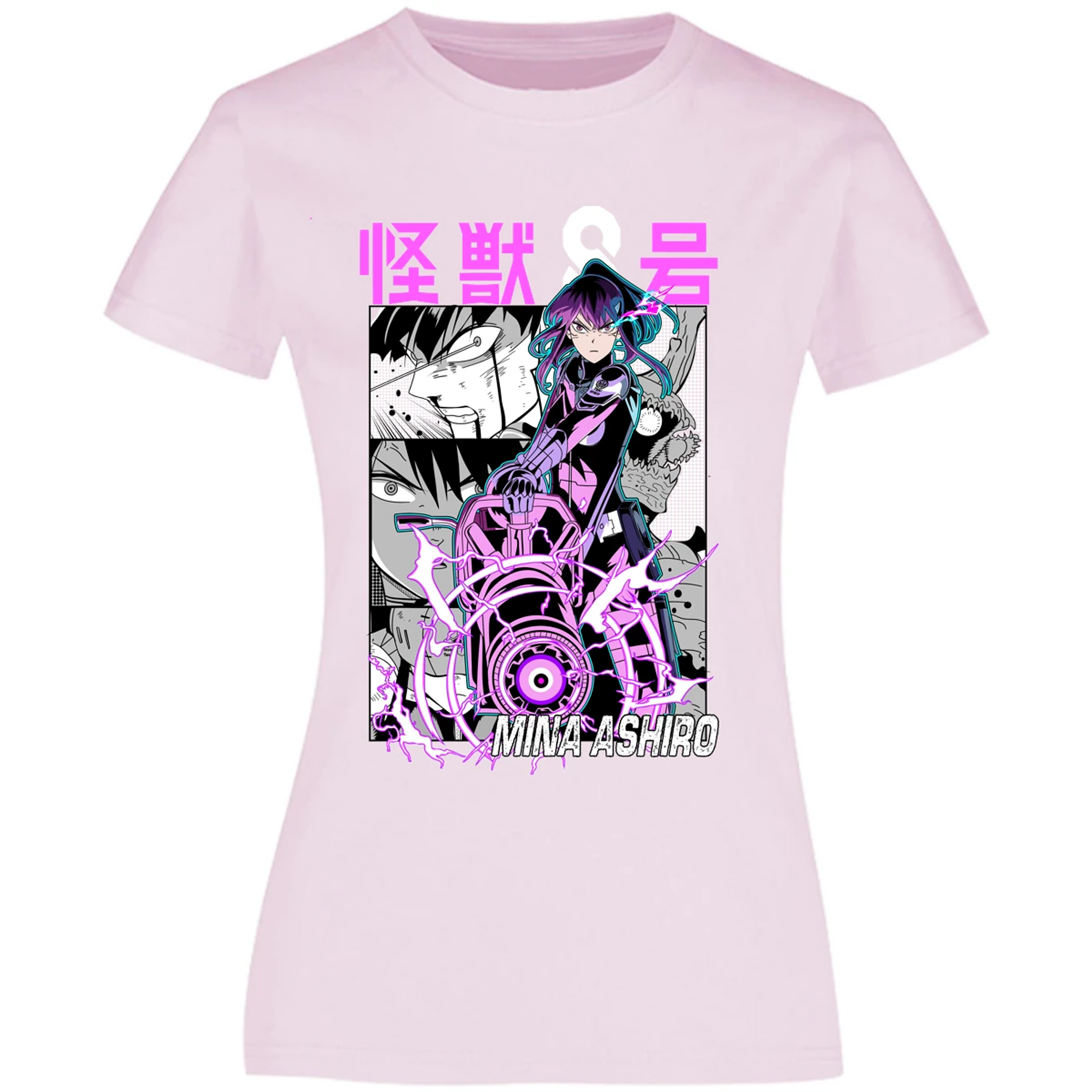 Blusa Kaiju 8 Mina Ashiro Anime Blusa para Mujer 6