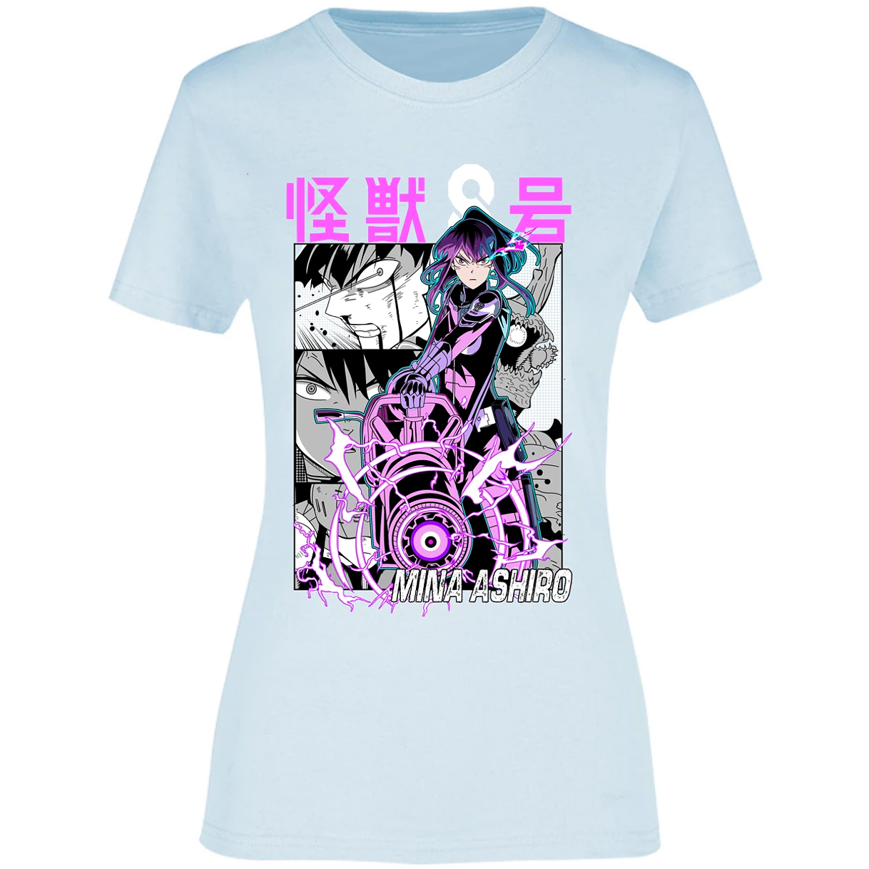 Blusa Kaiju 8 Mina Ashiro Anime Blusa para Mujer 14