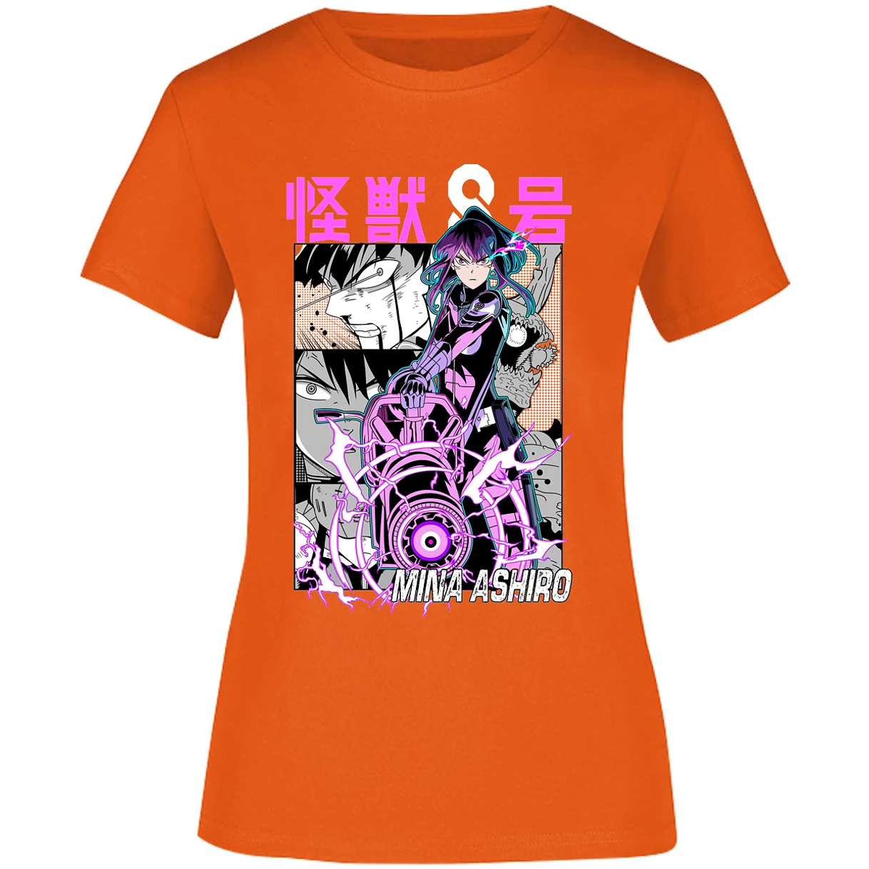 Blusa Kaiju 8 Mina Ashiro Anime Blusa para Mujer 16