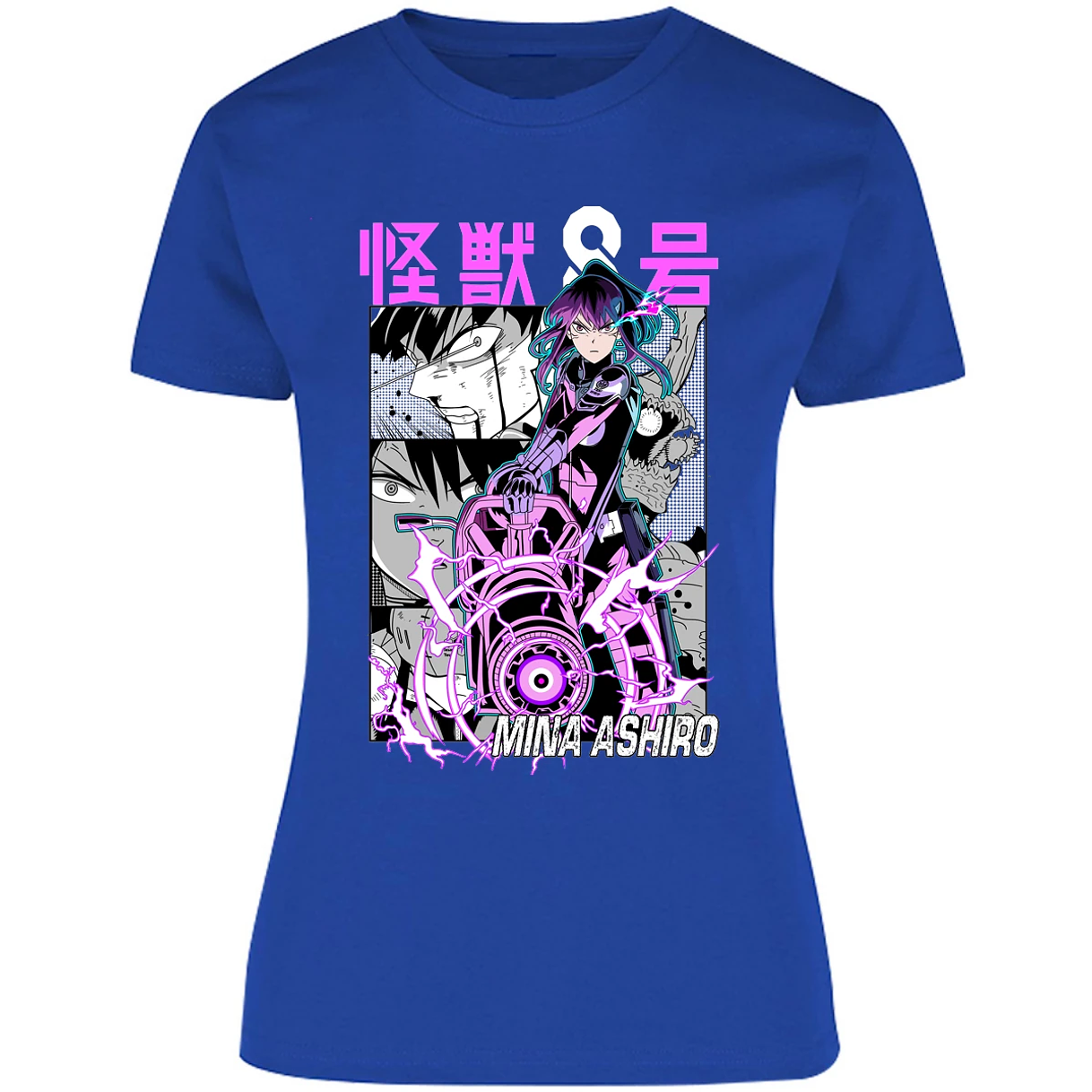 Blusa Kaiju 8 Mina Ashiro Anime Blusa para Mujer 17
