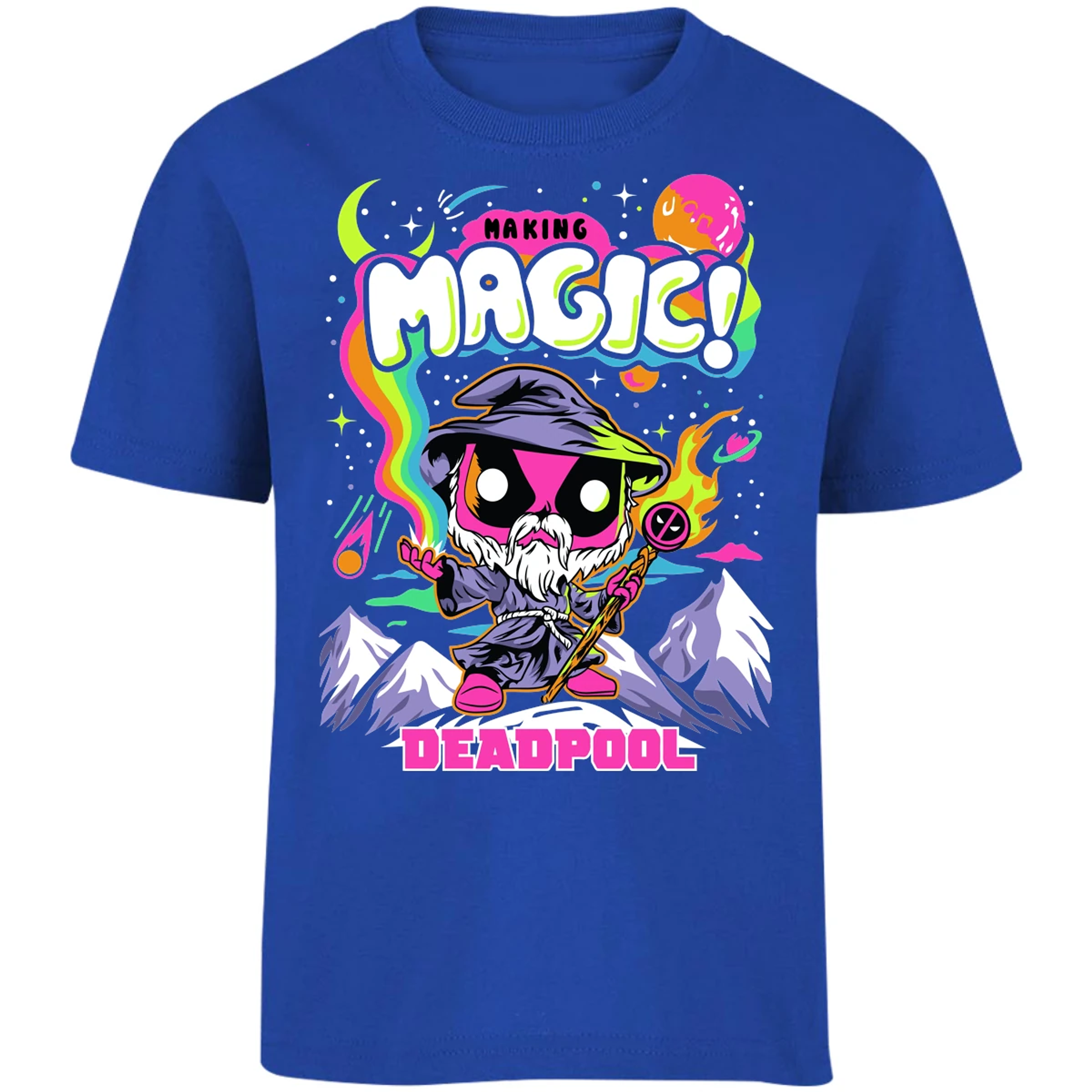 Playera Marvel Deadpool Funko Magic para Niño 2