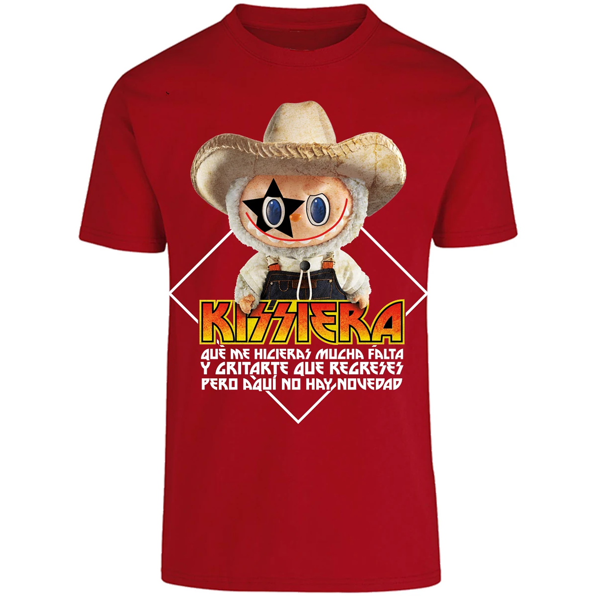 Playera Labubu Labubus Norteos Kissiera para Adulto 1