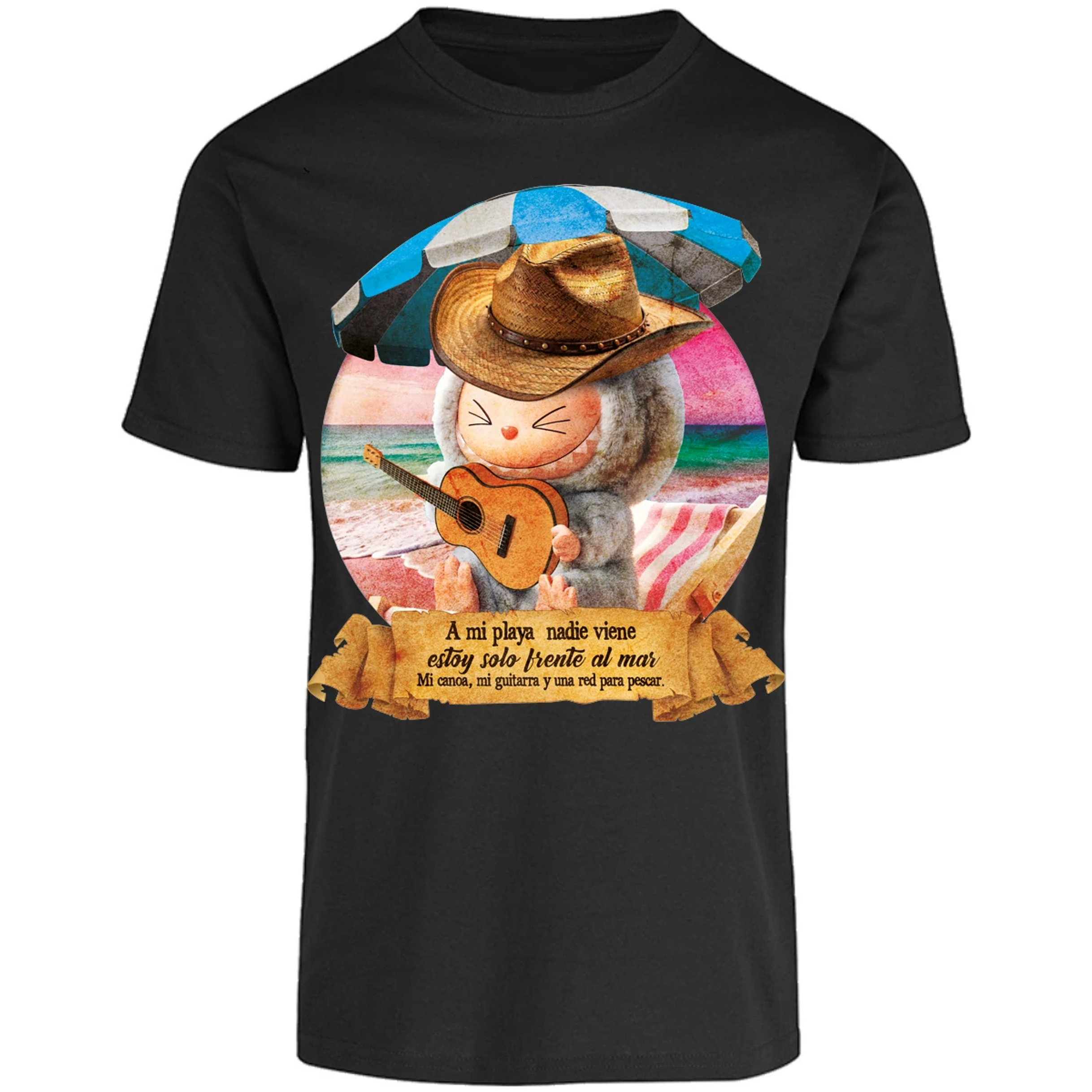 Playera Labubu Labubus Norteos Mi Playa para Adulto 22