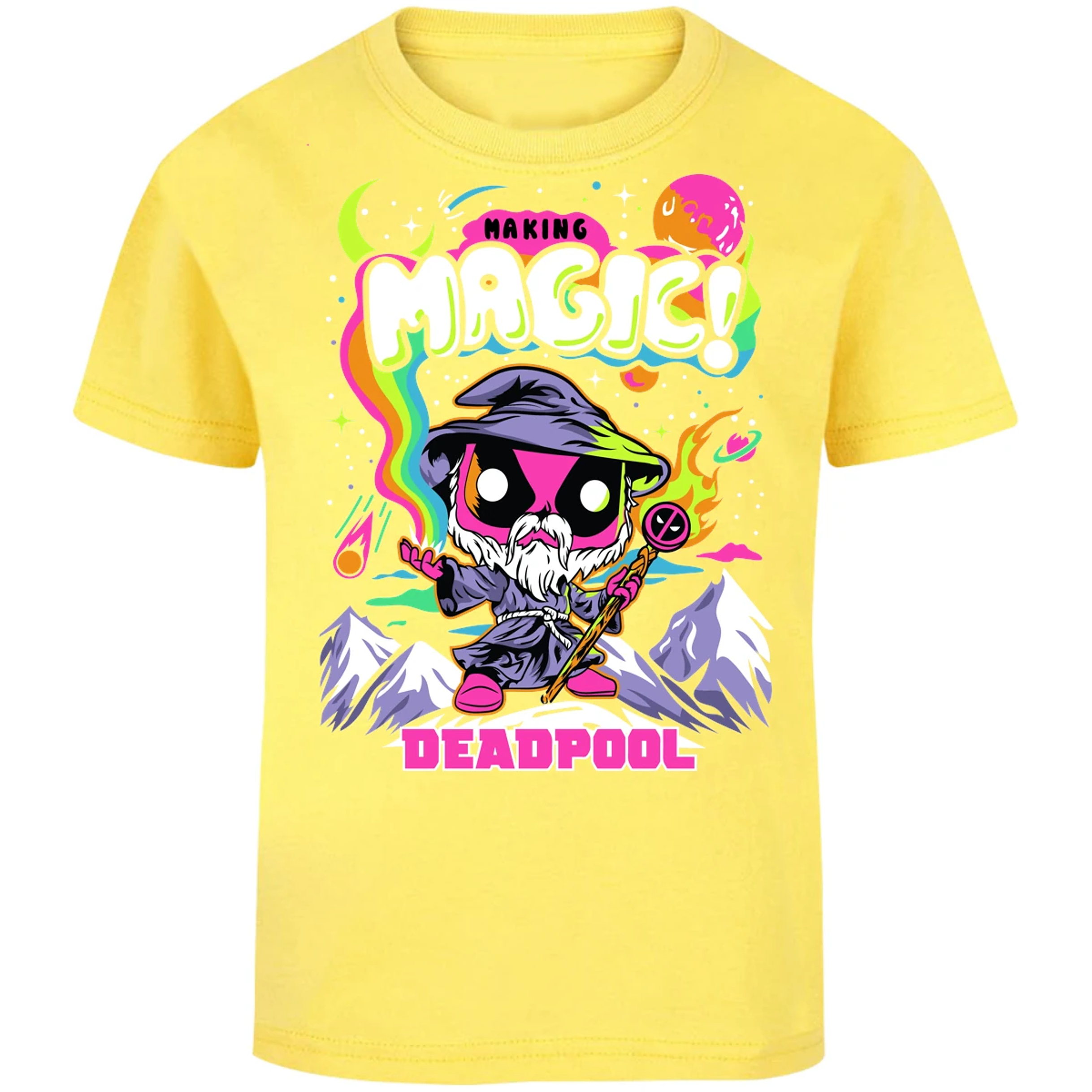 Playera Marvel Deadpool Funko Magic para Niño 8