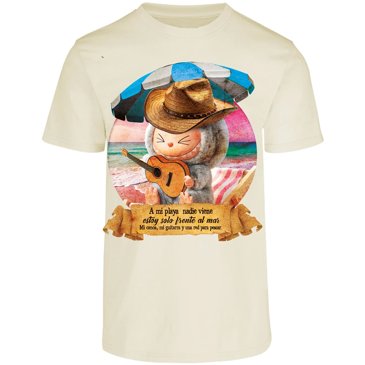 Playera Labubu Labubus Norteos Mi Playa para Adulto 19