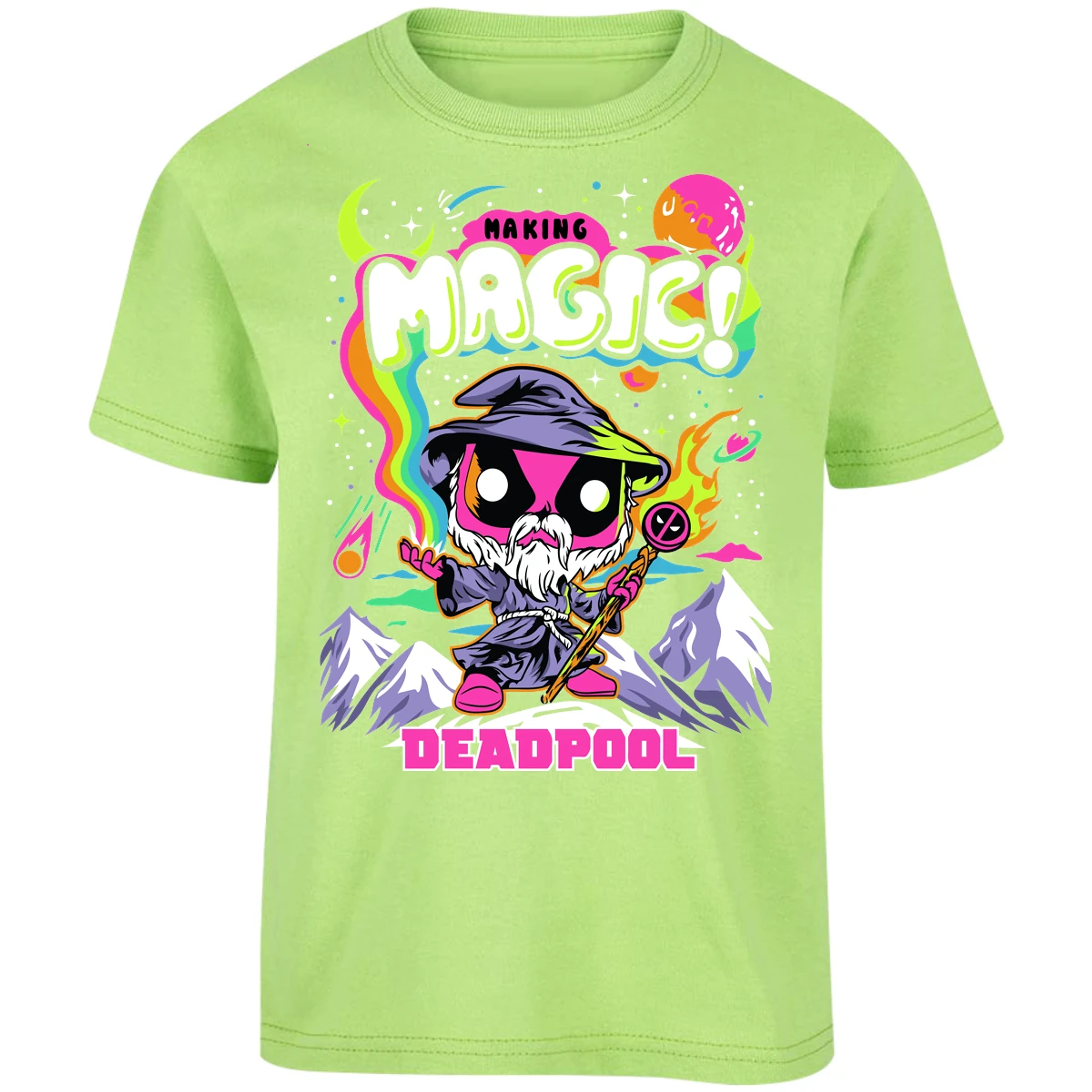 Playera Marvel Deadpool Funko Magic para Niño 15