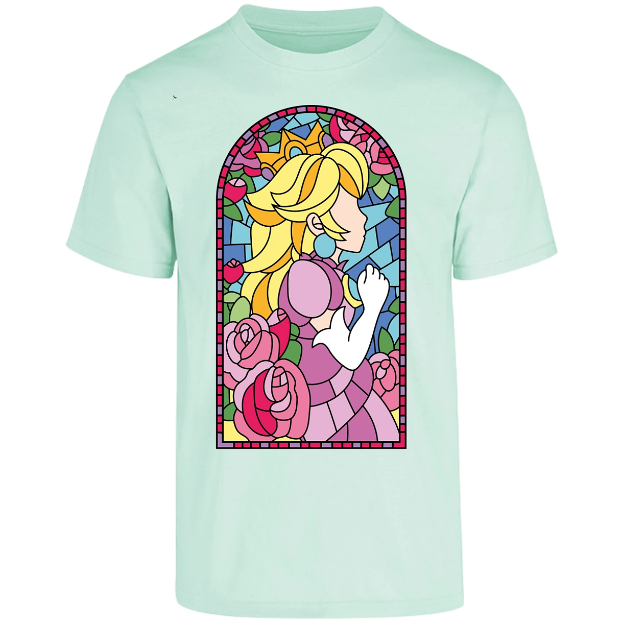 Playera Metroid Vitral Peach para Adulto 9