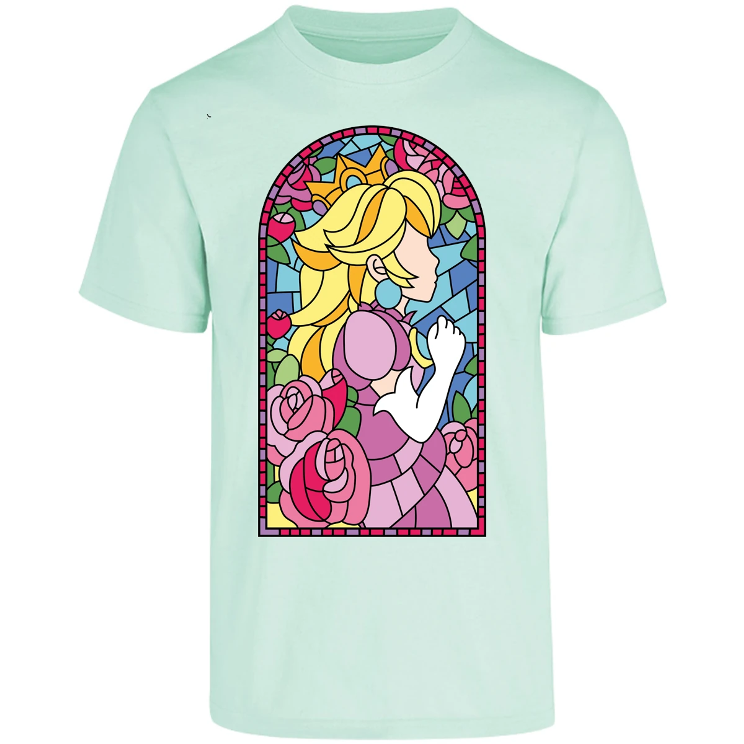 Playera Metroid Vitral Peach para Adulto 9