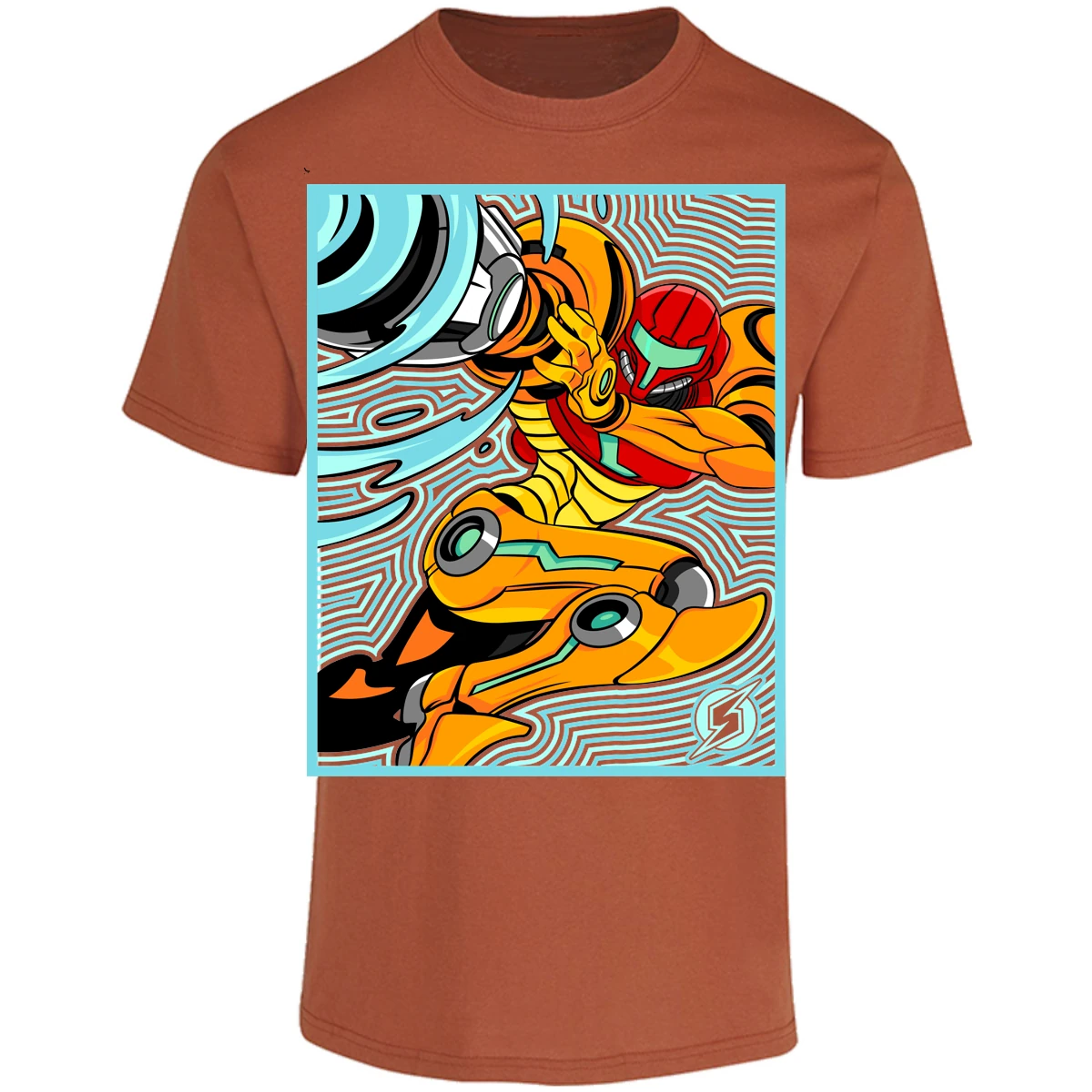 Playera Metroid Metroid para Adulto 28