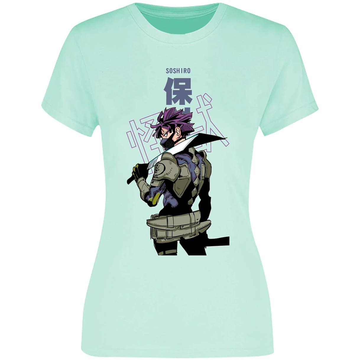 Blusa Kaiju 8 Soshiro Anime Blusa para Mujer 2