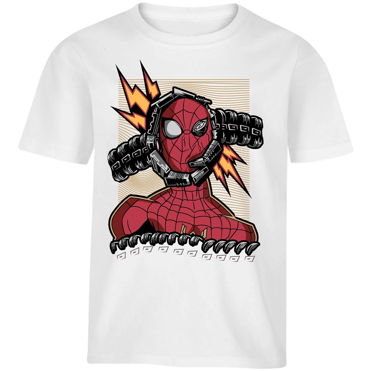 Playera Marvel Spiderman Crushed para Niño 7