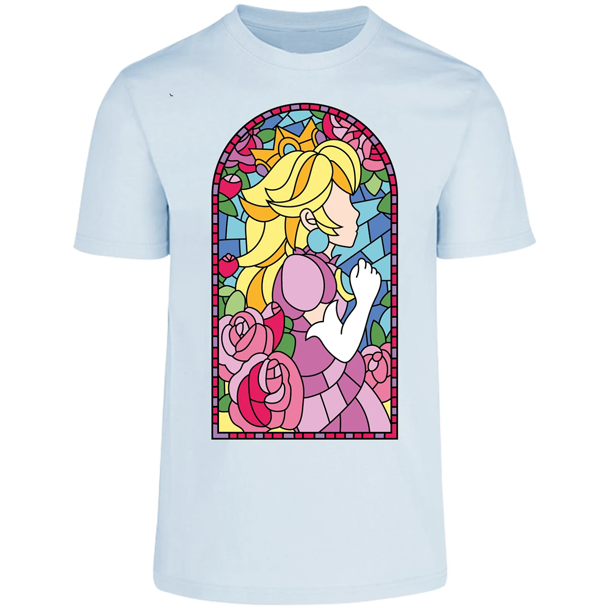 Playera Metroid Vitral Peach para Adulto 2