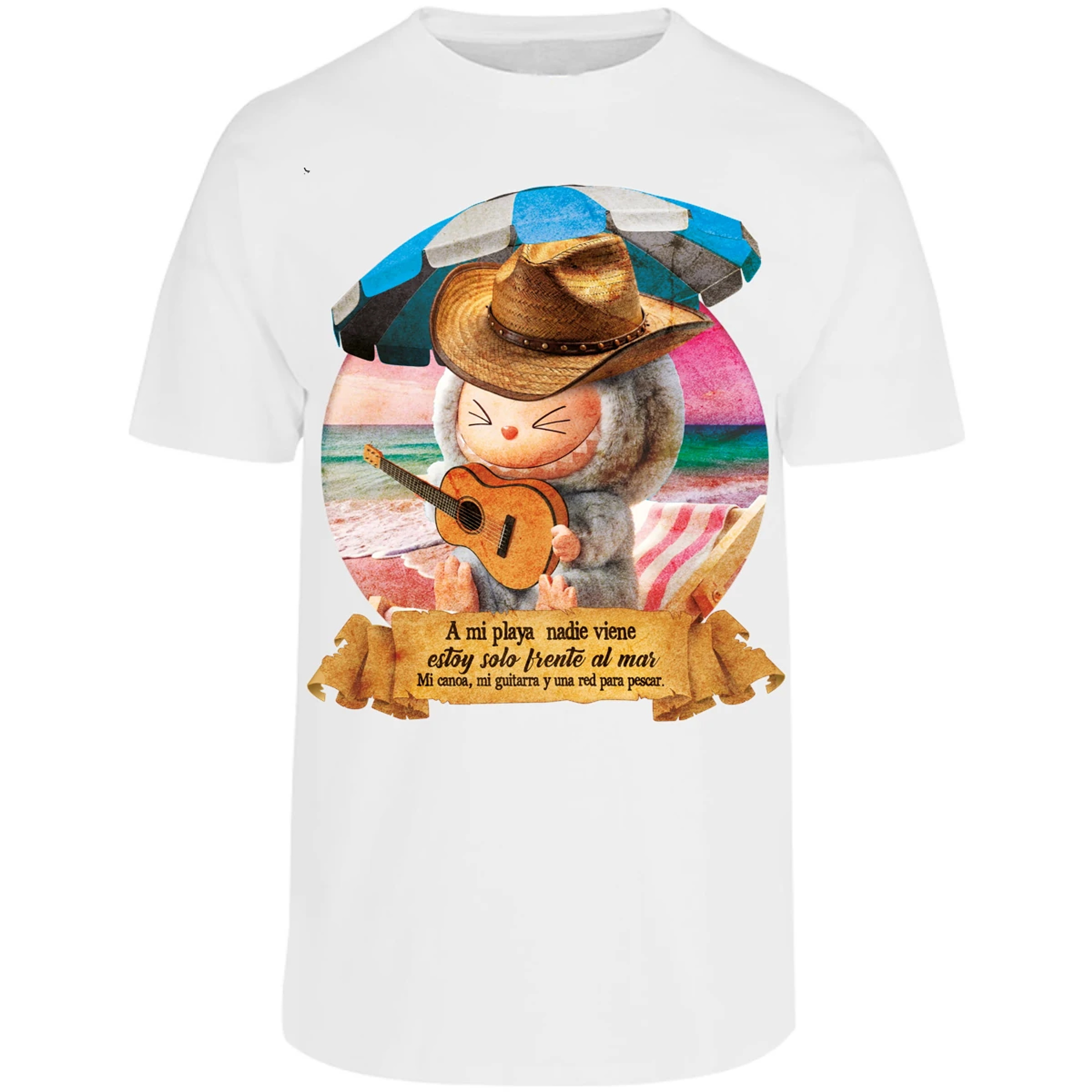 Playera Labubu Labubus Norteos Mi Playa para Adulto 27
