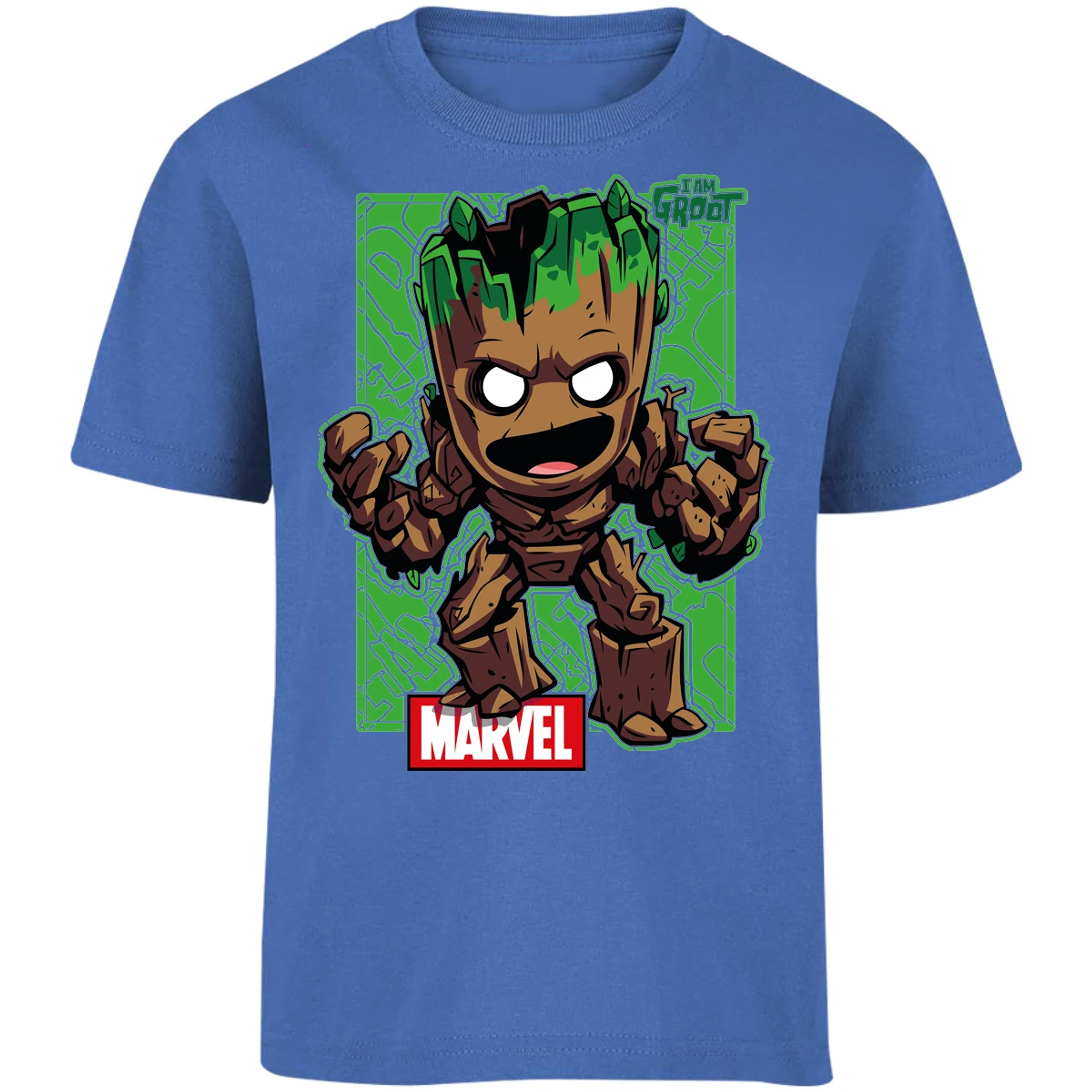 Playera Marvel Groot para Niño 6