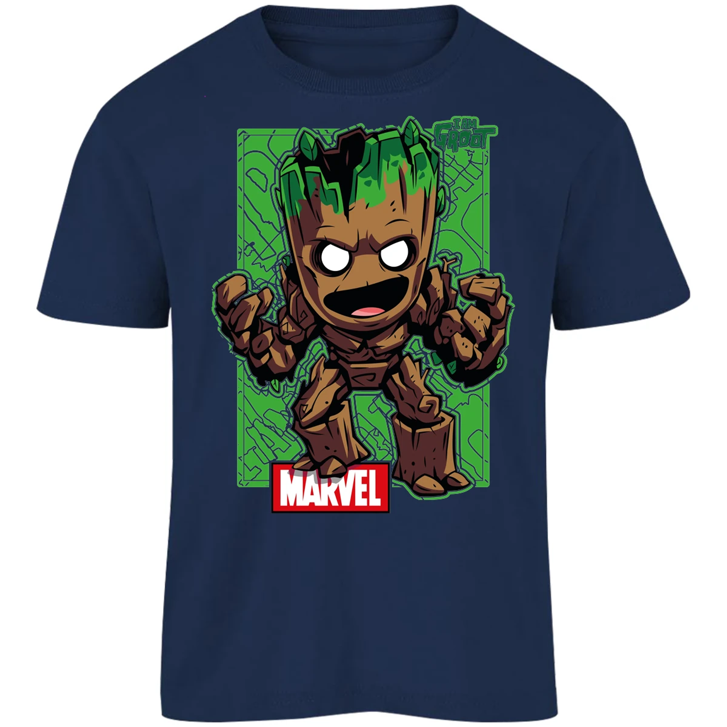 Playera Marvel Groot para Niño 10