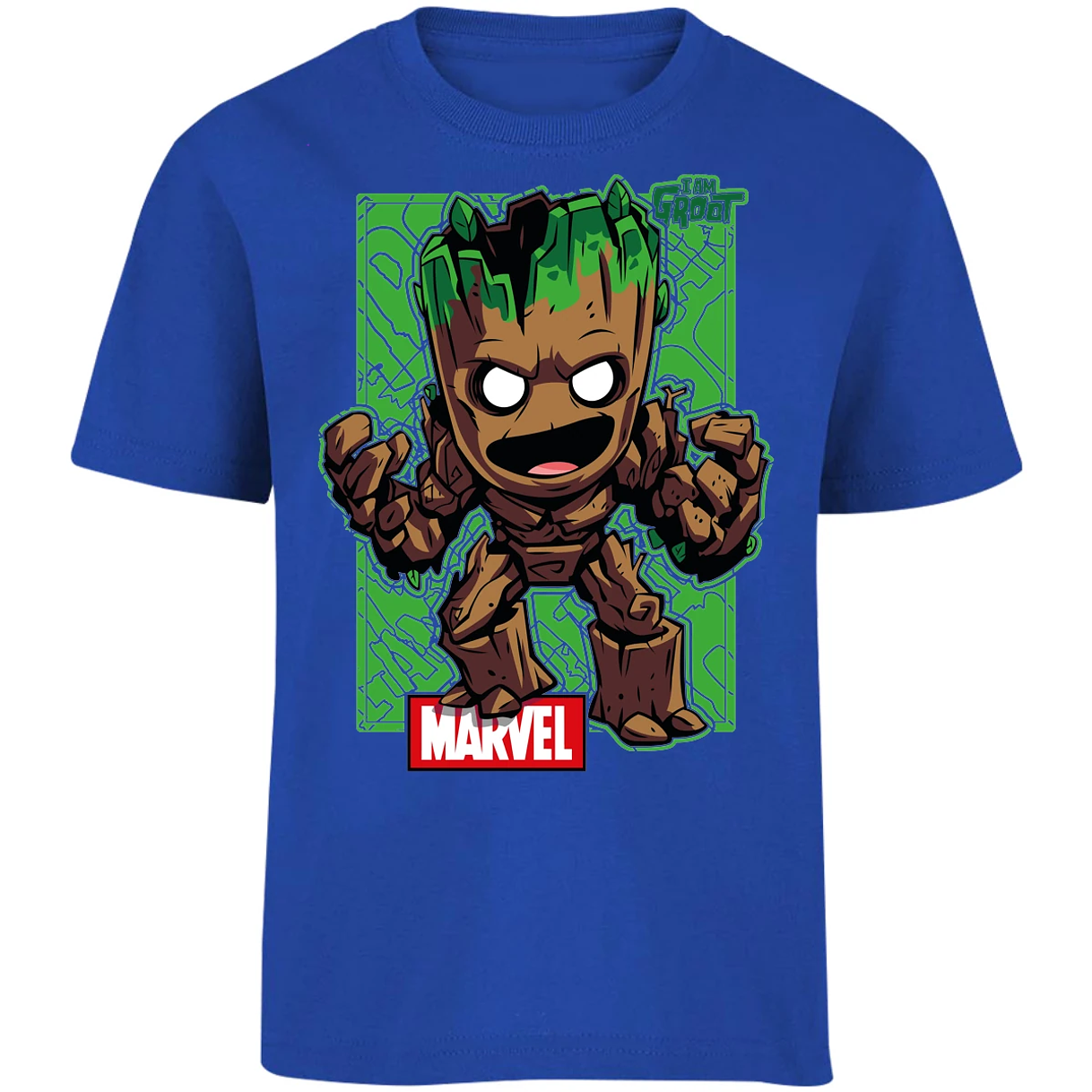 Playera Marvel Groot para Niño 11
