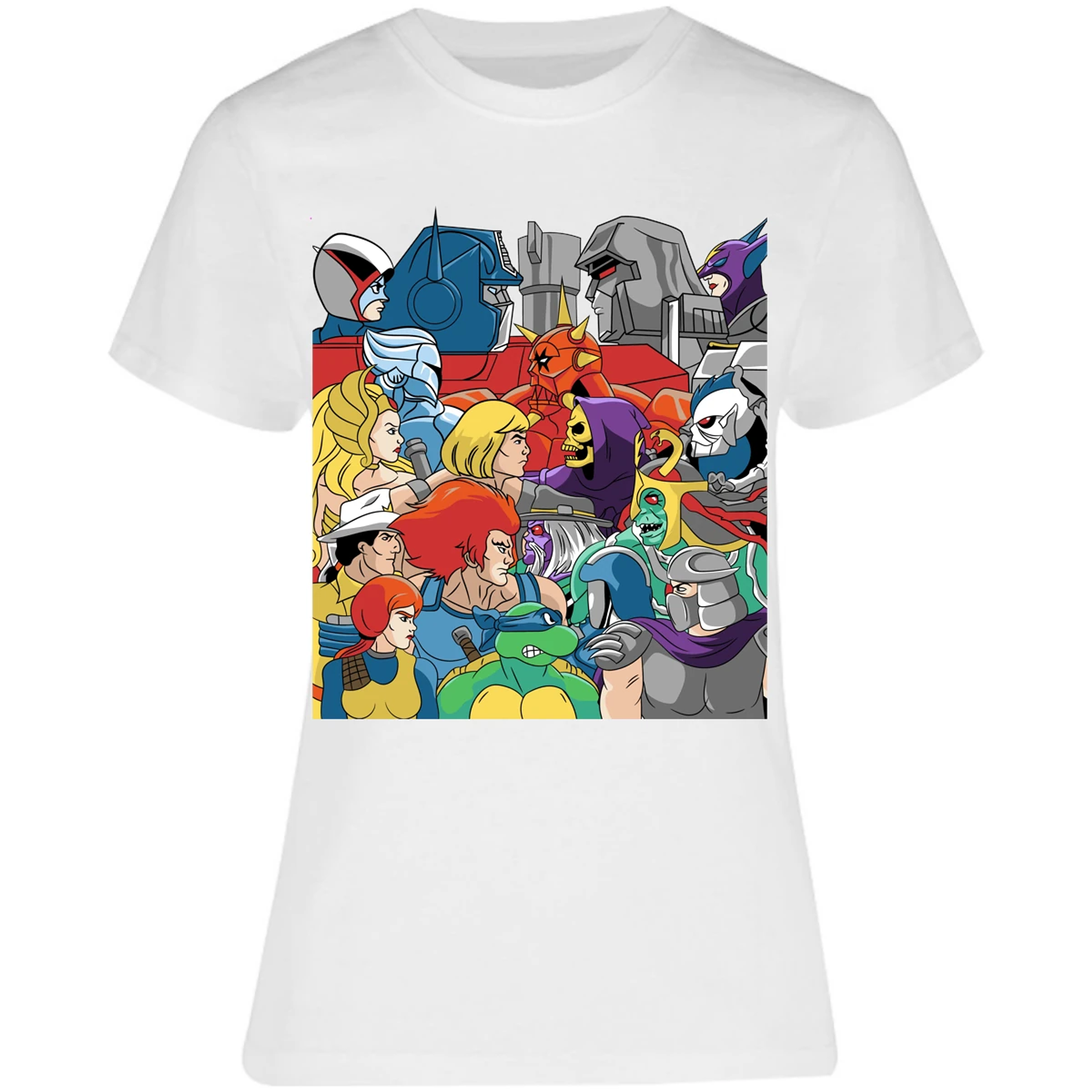 Blusa Masters Of The Universe Heroes Y Villanos Retro Blusa para Mujer 6