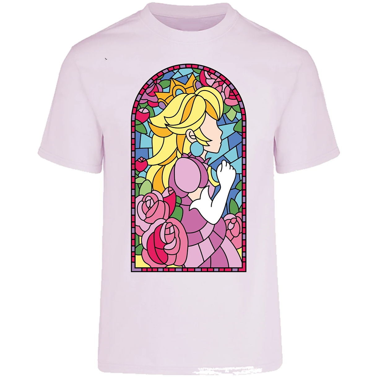 Playera Metroid Vitral Peach para Adulto 1