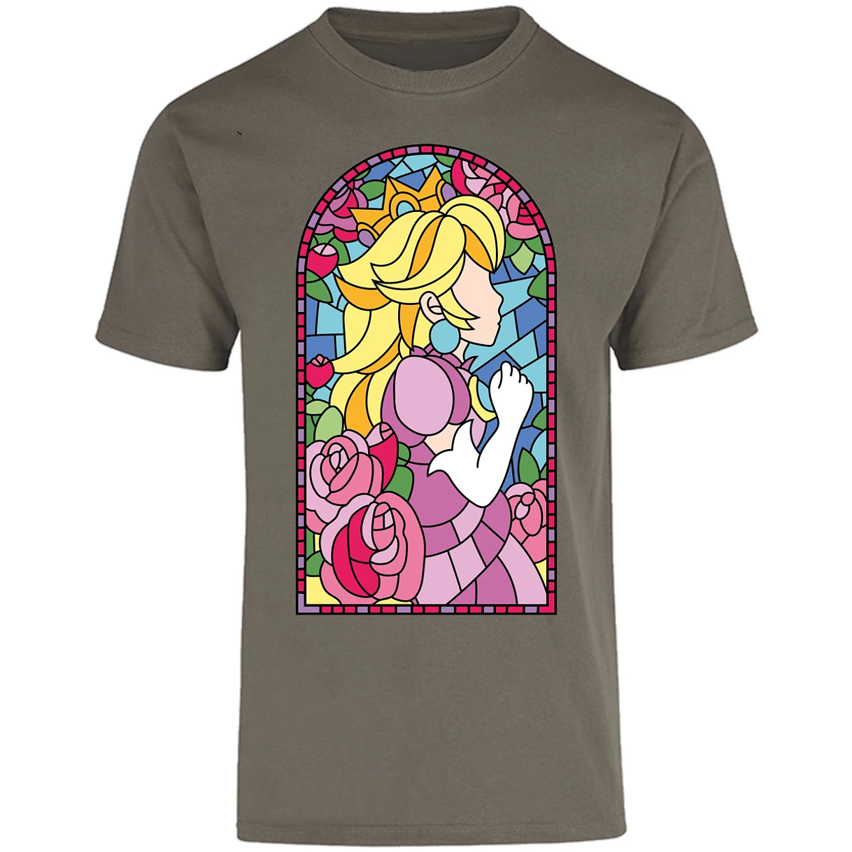 Playera Metroid Vitral Peach para Adulto 4