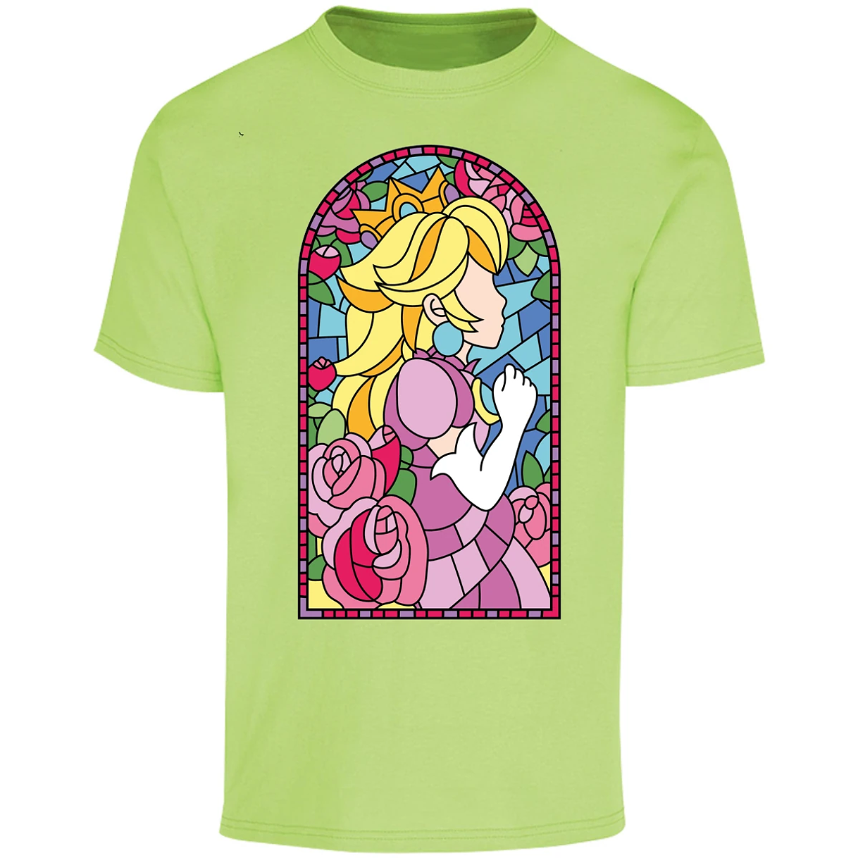 Playera Metroid Vitral Peach para Adulto 5