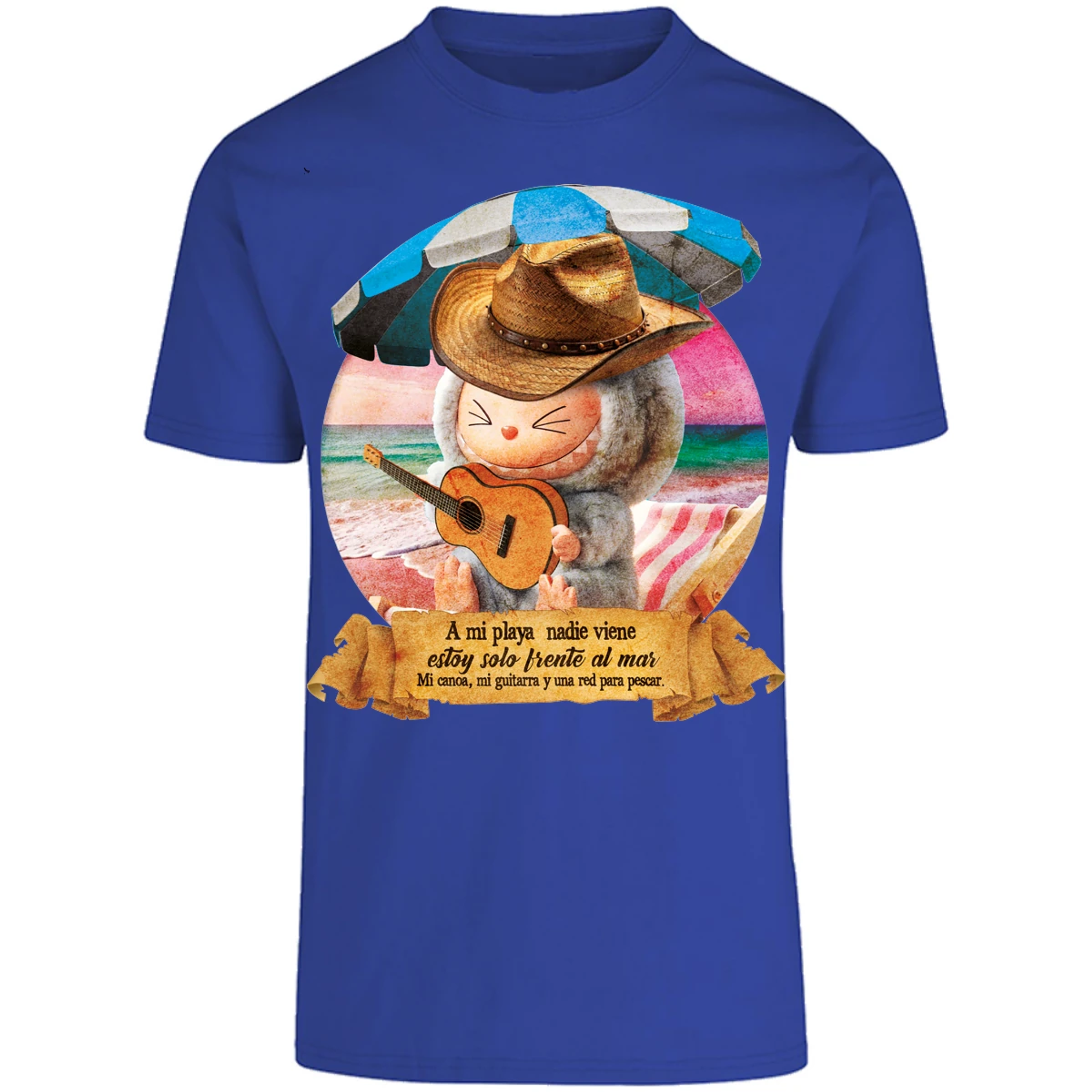 Playera Labubu Labubus Norteos Mi Playa para Adulto 1