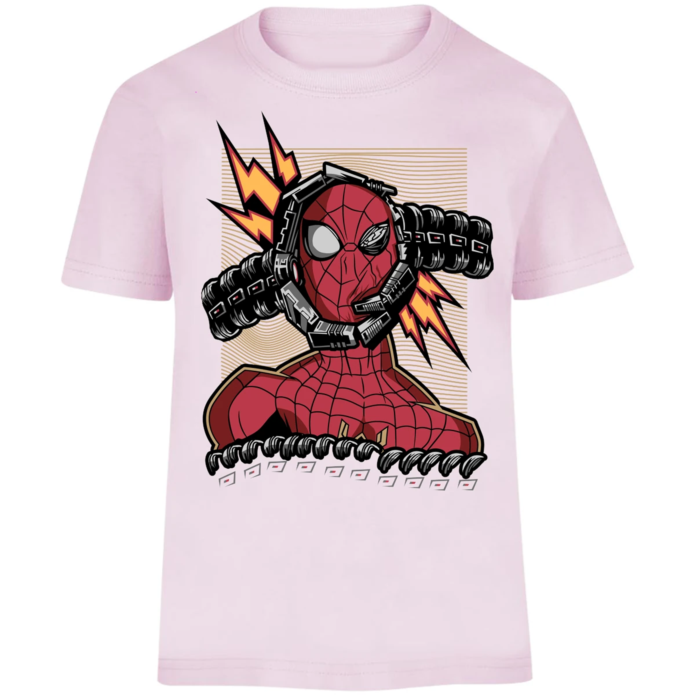 Playera Marvel Spiderman Crushed para Niño 12