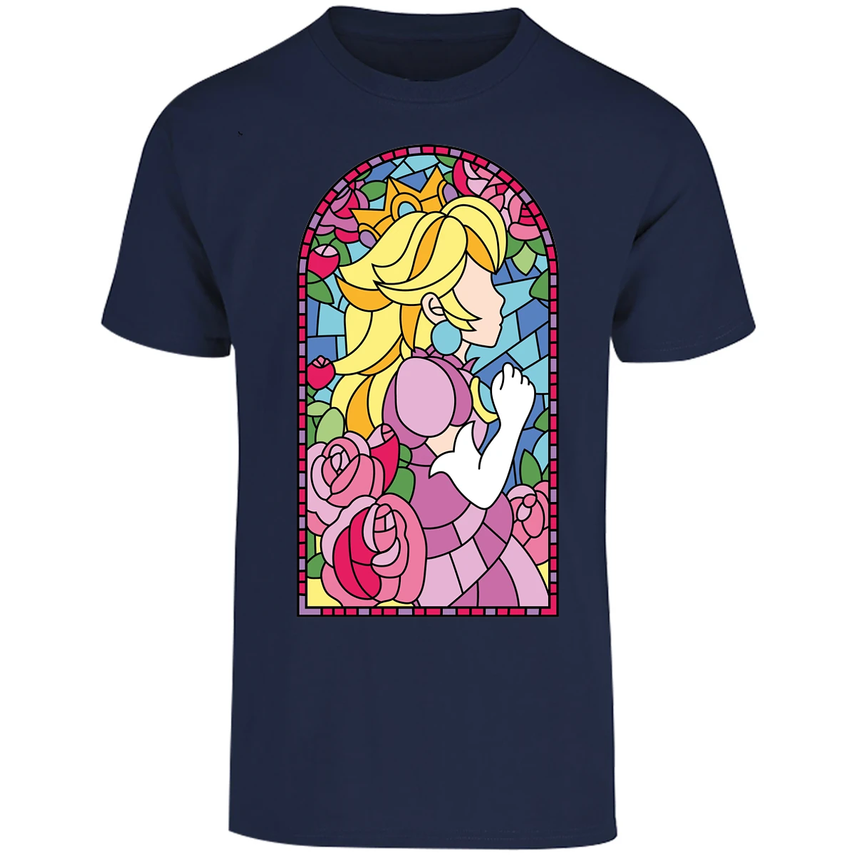 Playera Metroid Vitral Peach para Adulto 7