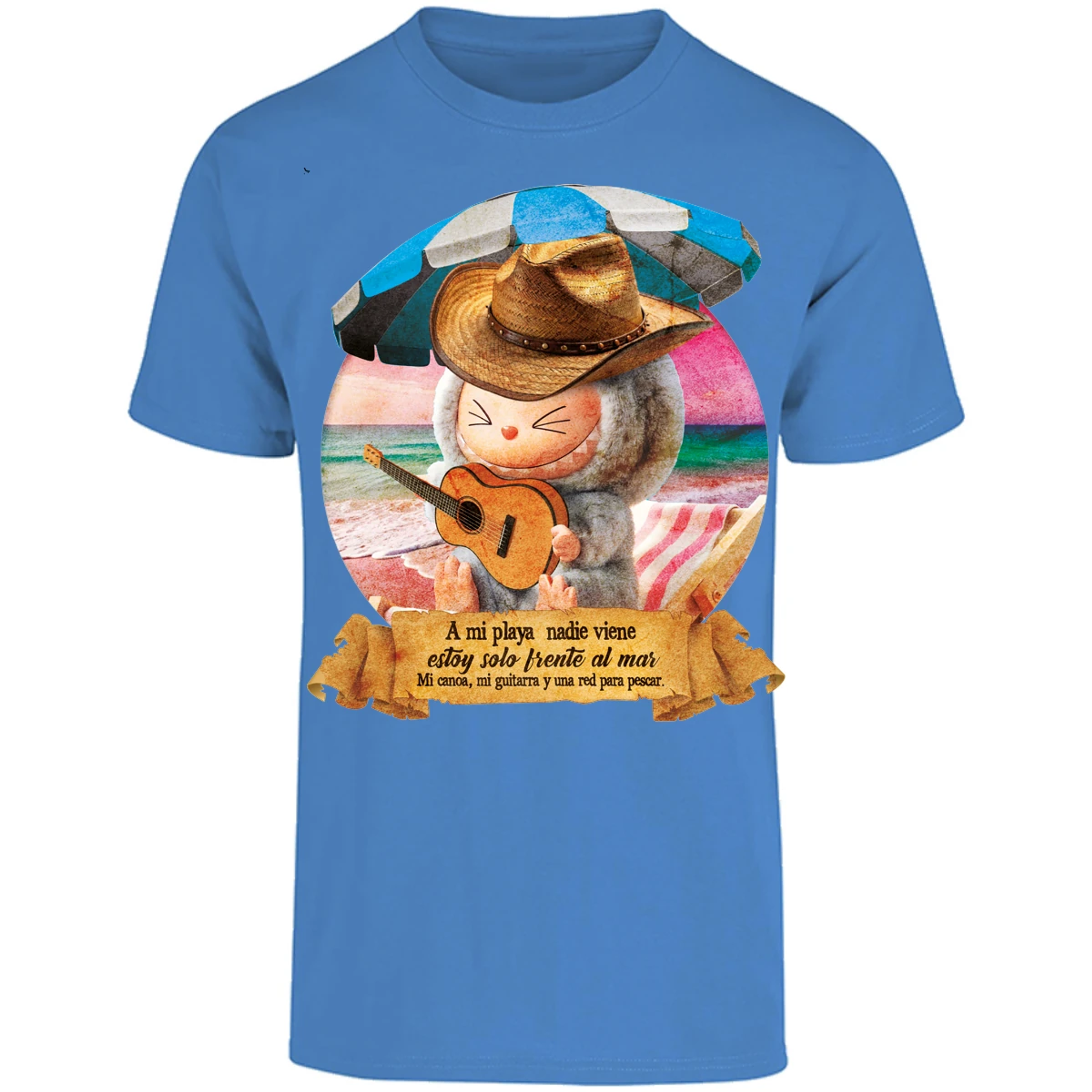 Playera Labubu Labubus Norteos Mi Playa para Adulto 7