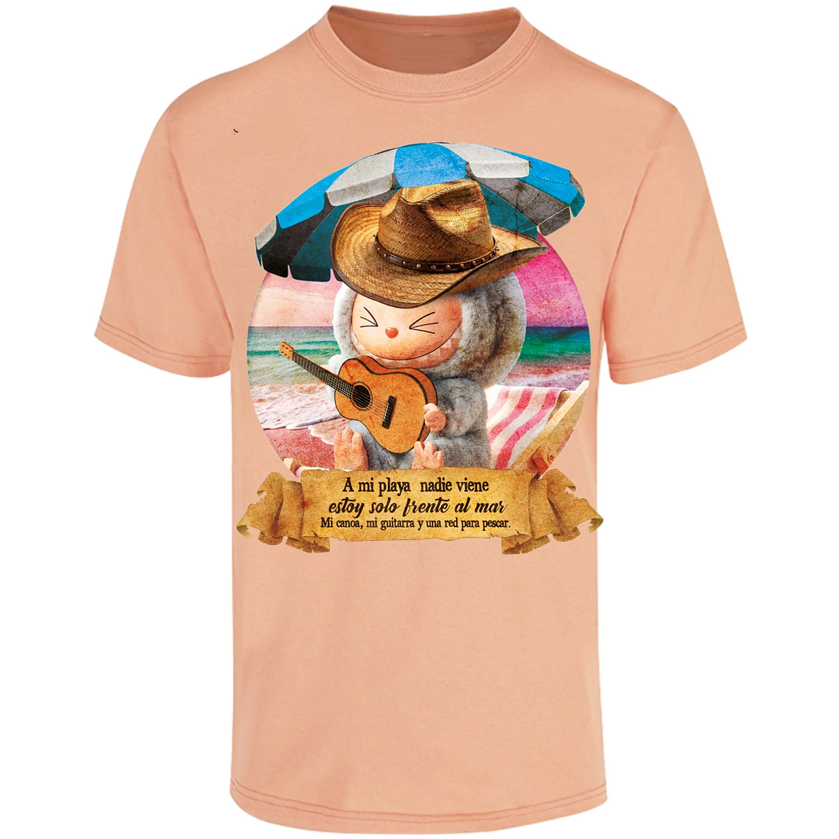 Playera Labubu Labubus Norteos Mi Playa para Adulto 9