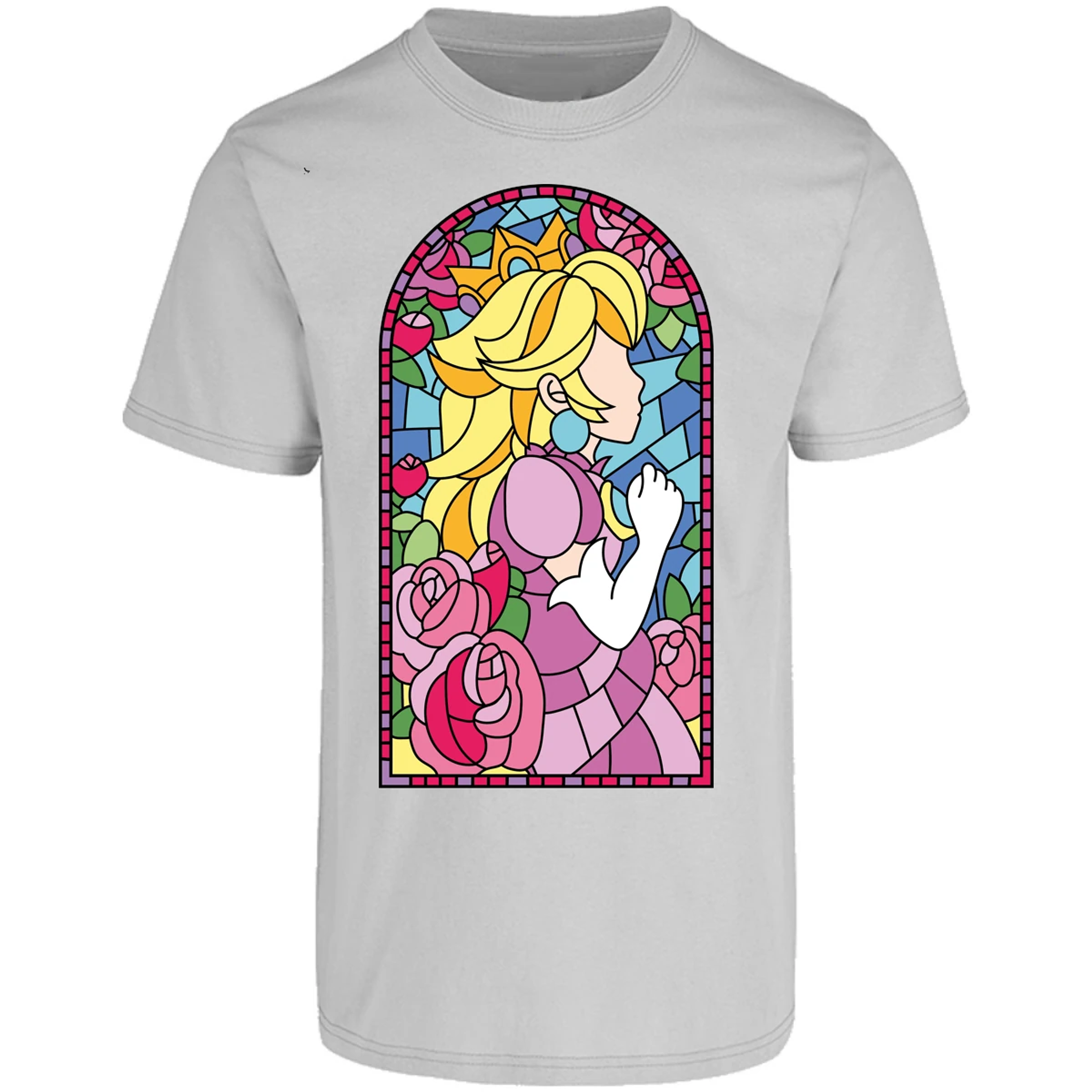 Playera Metroid Vitral Peach para Adulto 17