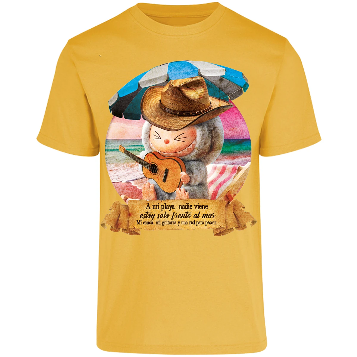 Playera Labubu Labubus Norteos Mi Playa para Adulto 11