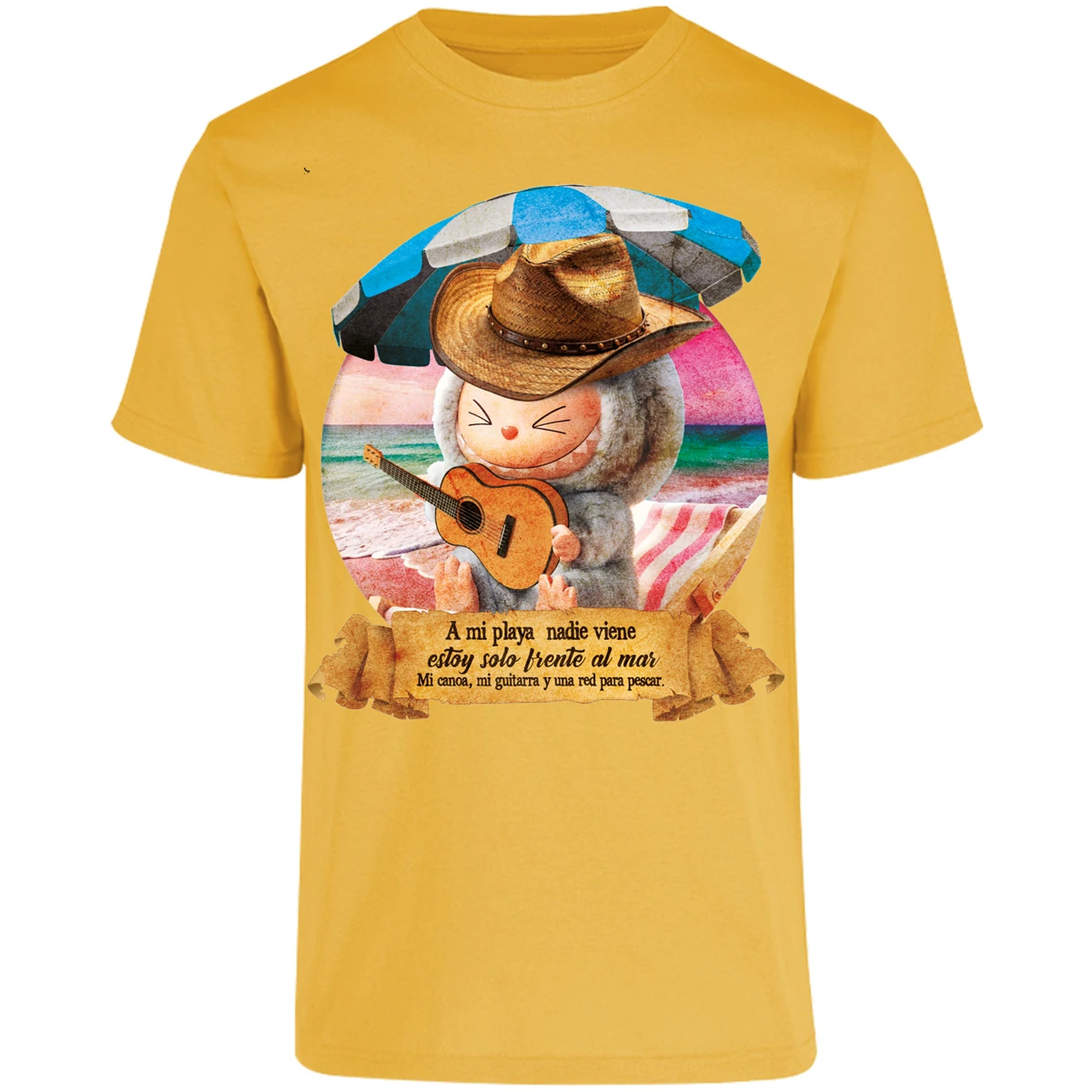 Playera Labubu Labubus Norteos Mi Playa para Adulto 11