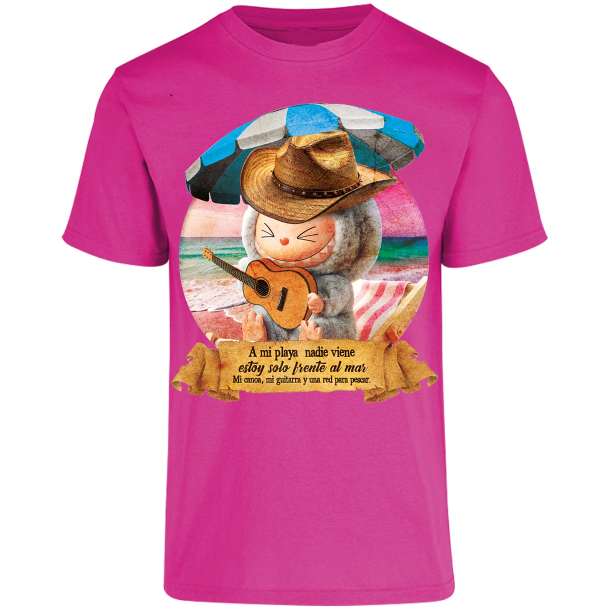 Playera Labubu Labubus Norteos Mi Playa para Adulto 18