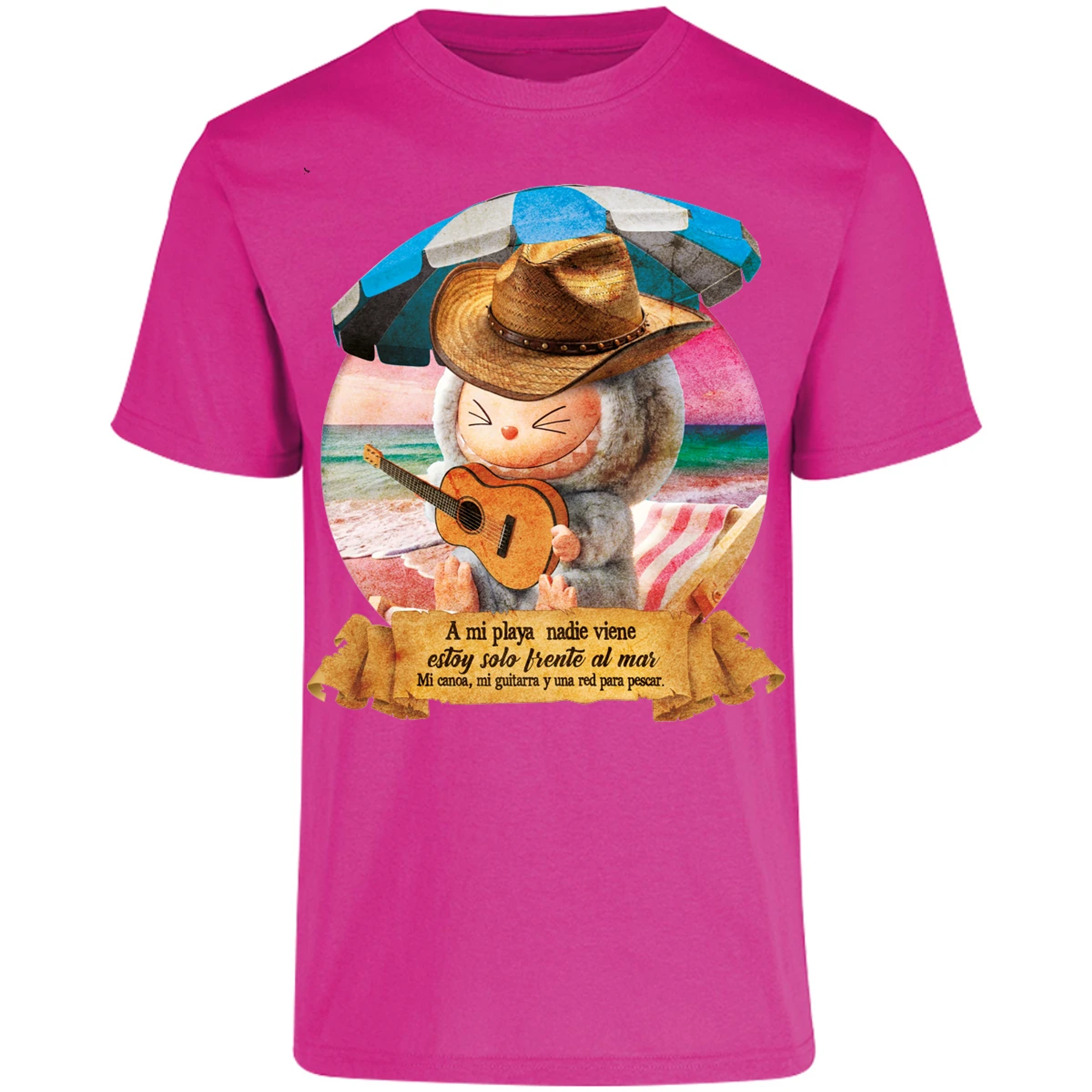 Playera Labubu Labubus Norteos Mi Playa para Adulto 18