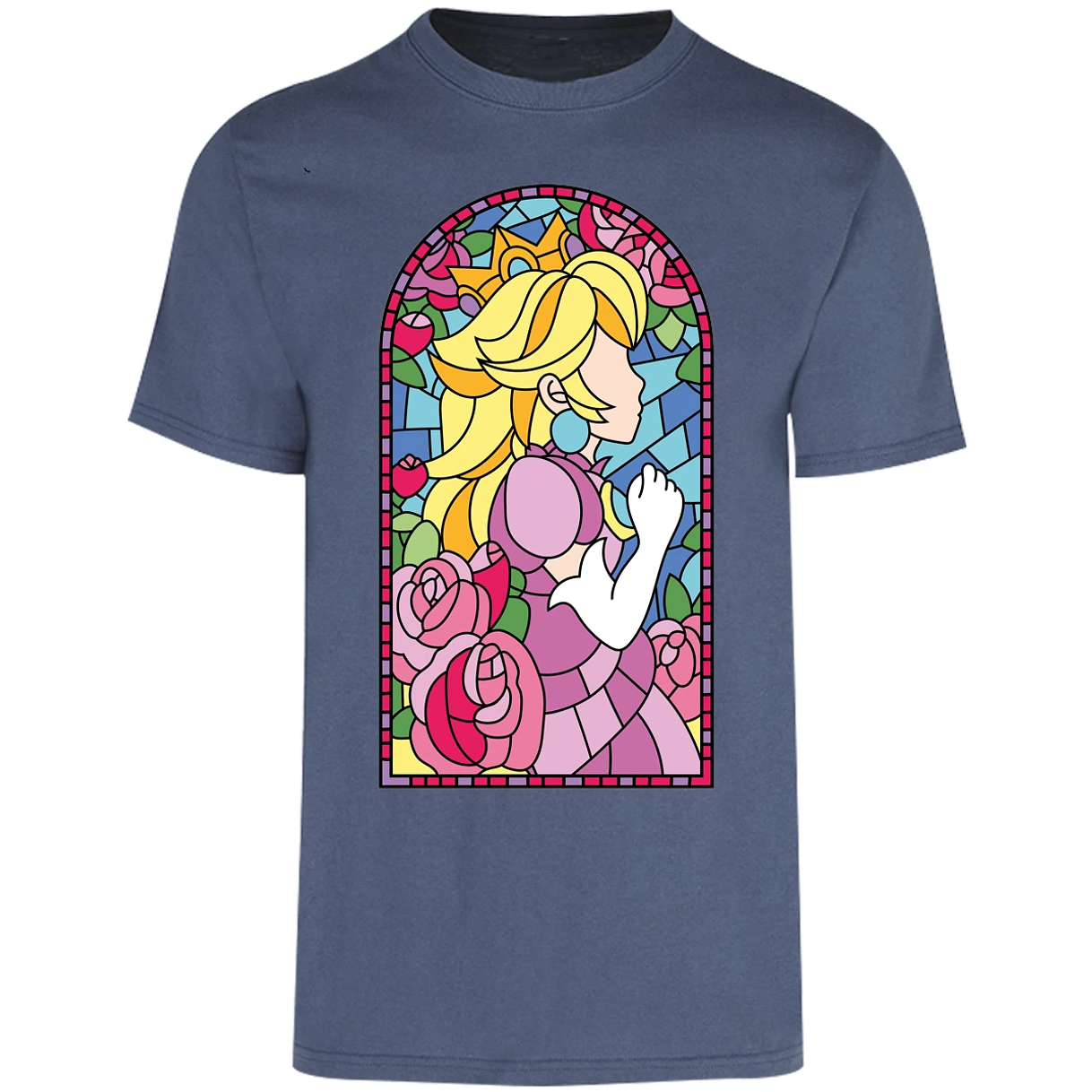Playera Metroid Vitral Peach para Adulto 18