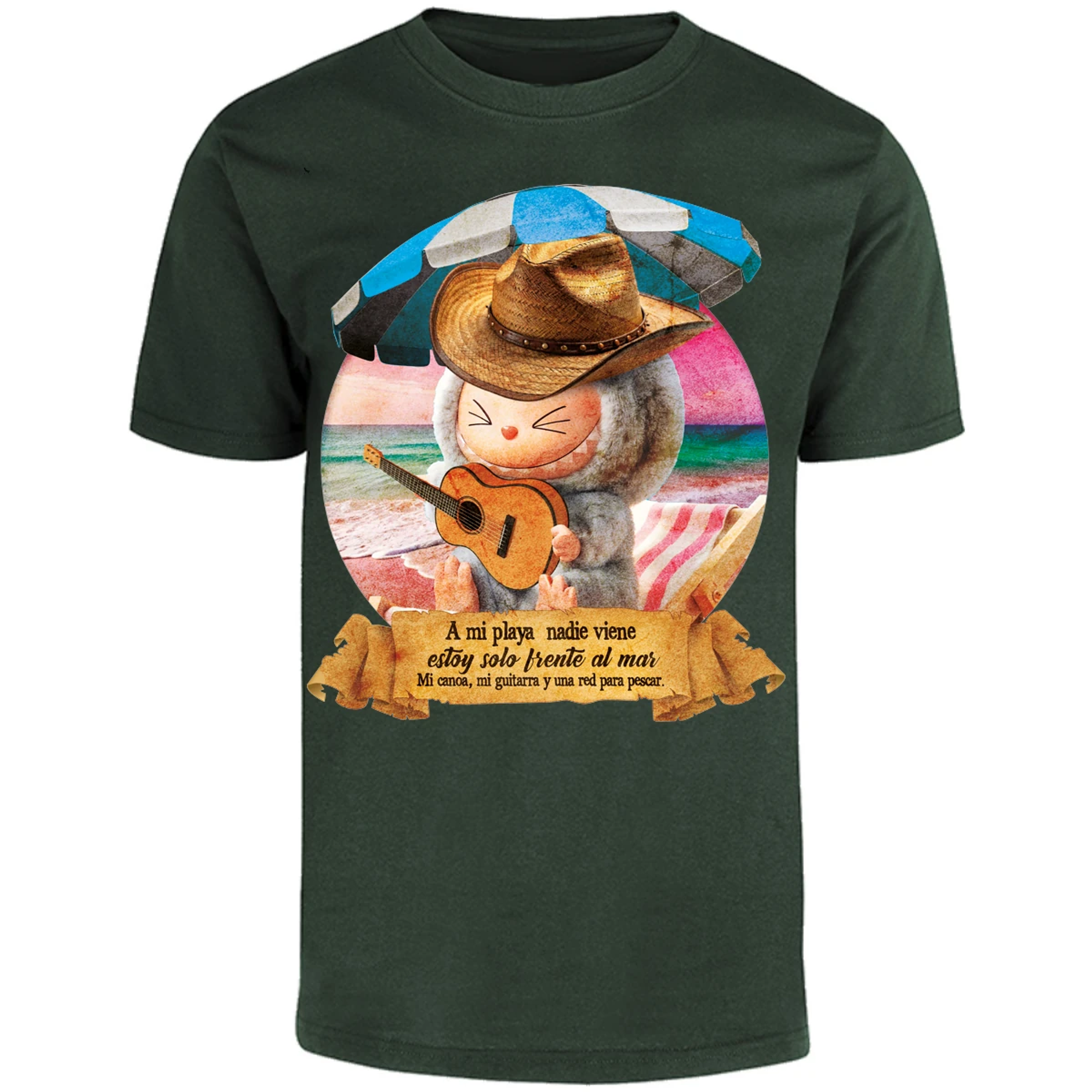 Playera Labubu Labubus Norteos Mi Playa para Adulto 12