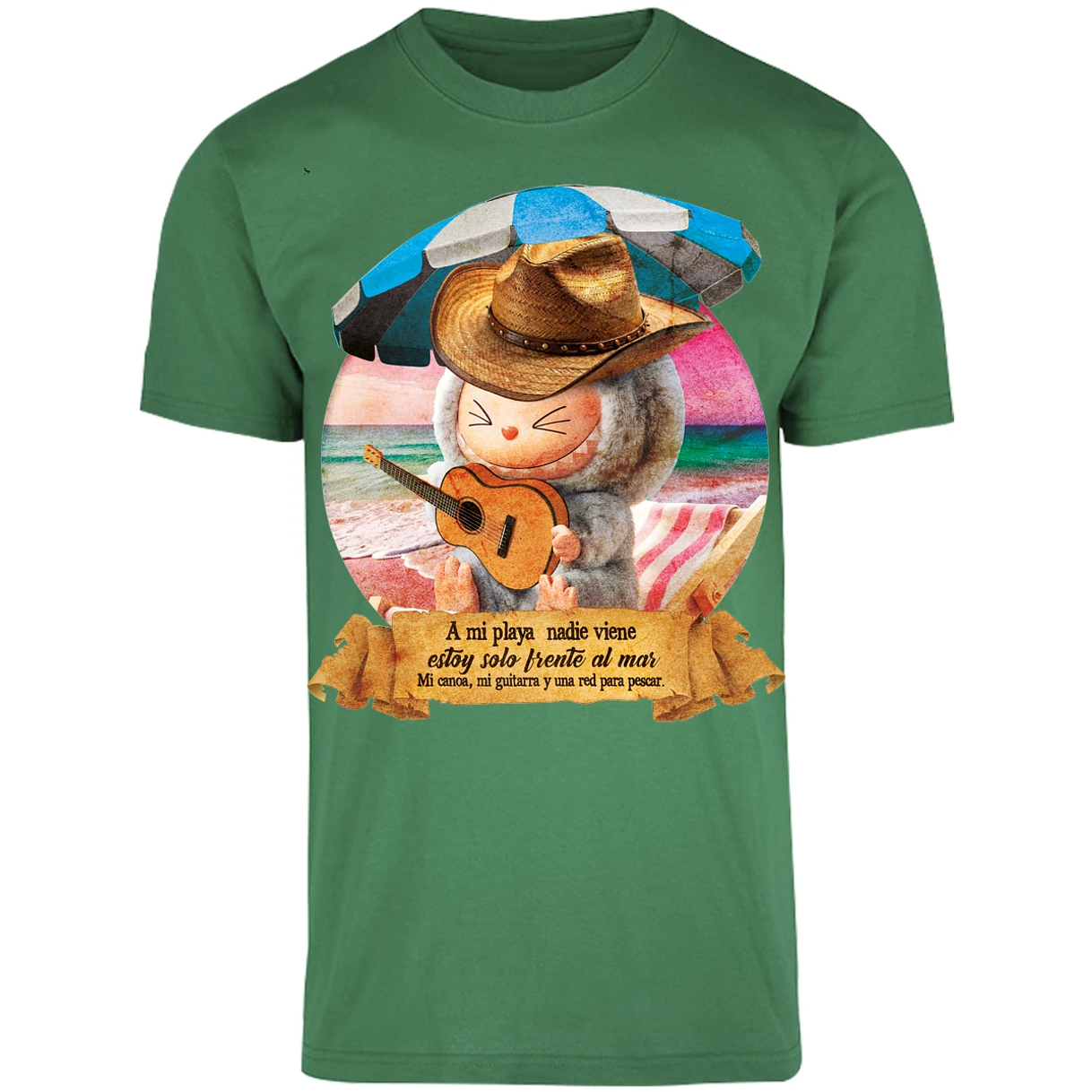 Playera Labubu Labubus Norteos Mi Playa para Adulto 23