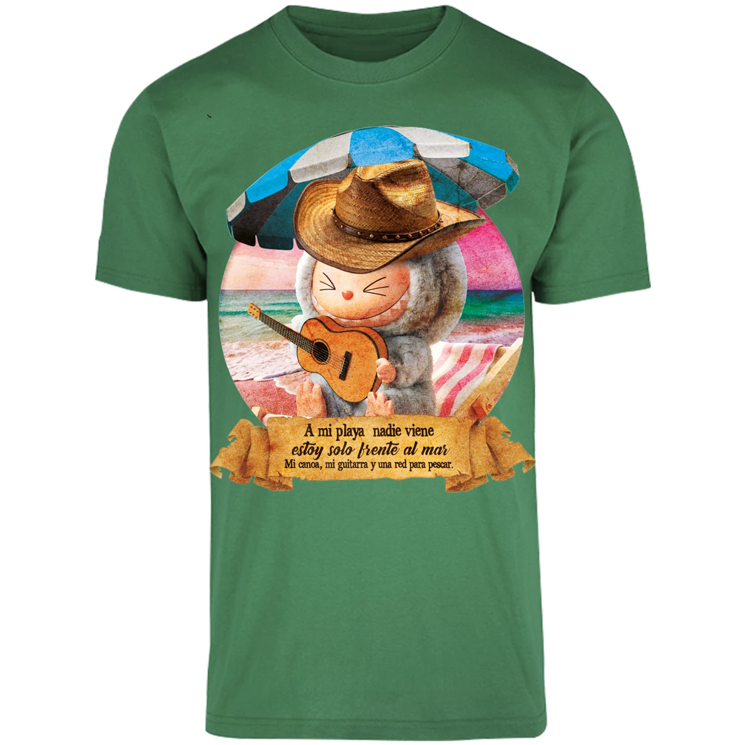 Playera Labubu Labubus Norteos Mi Playa para Adulto 23