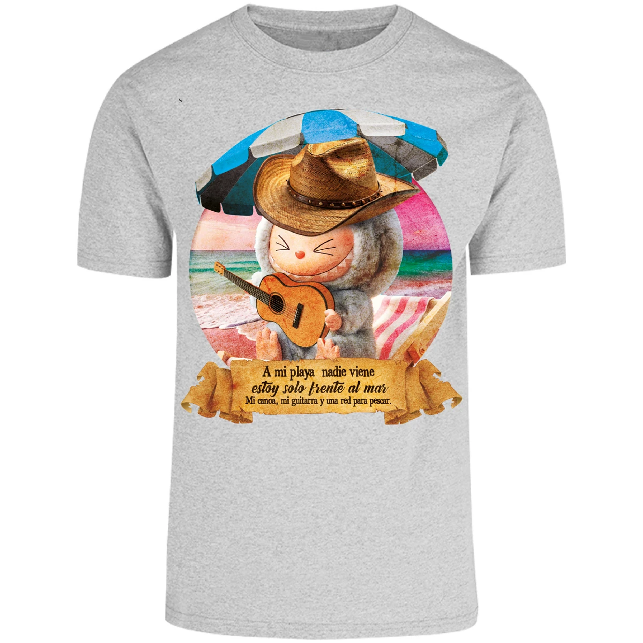 Playera Labubu Labubus Norteos Mi Playa para Adulto 14