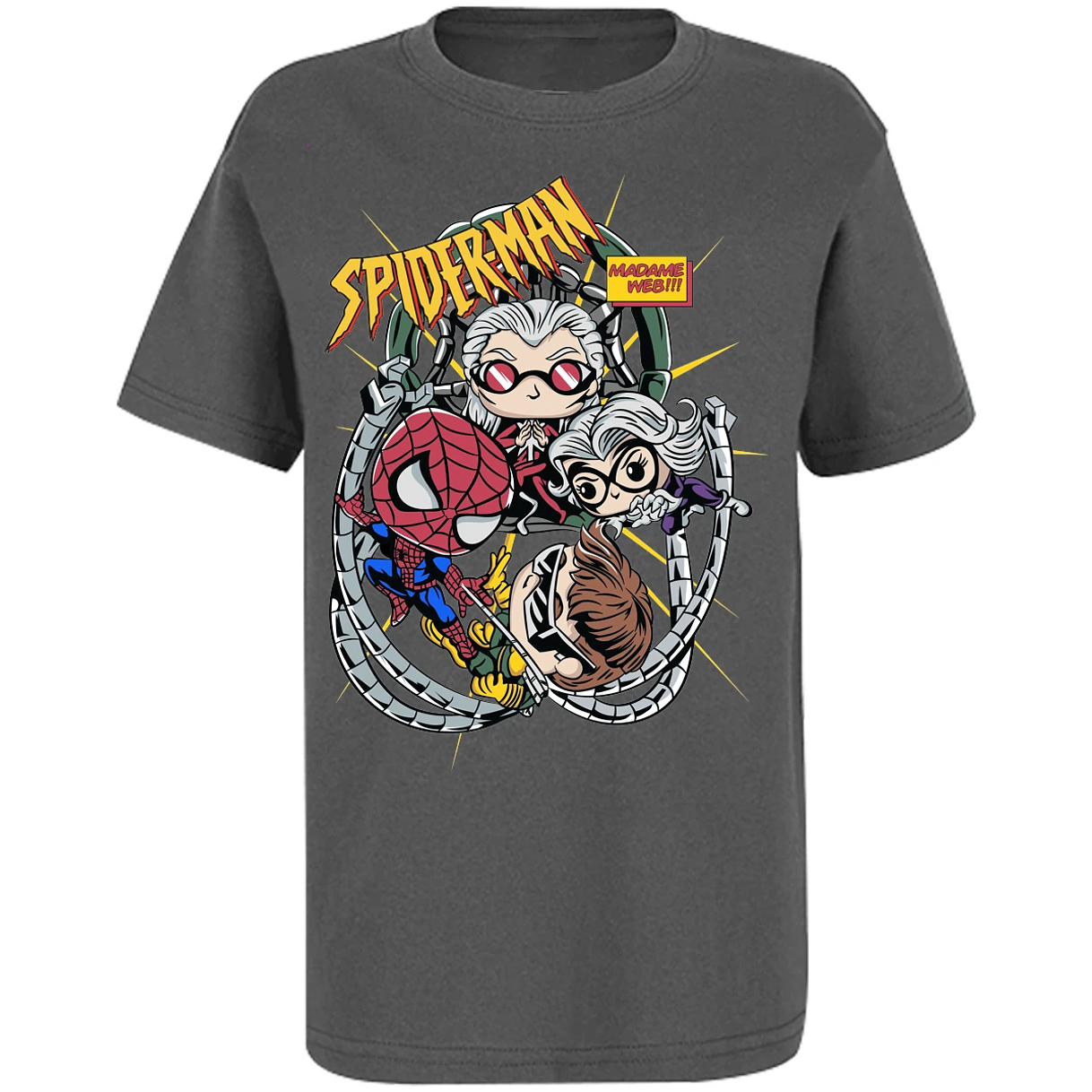 Playera Marvel Spiderman Madame Web para Niño 4
